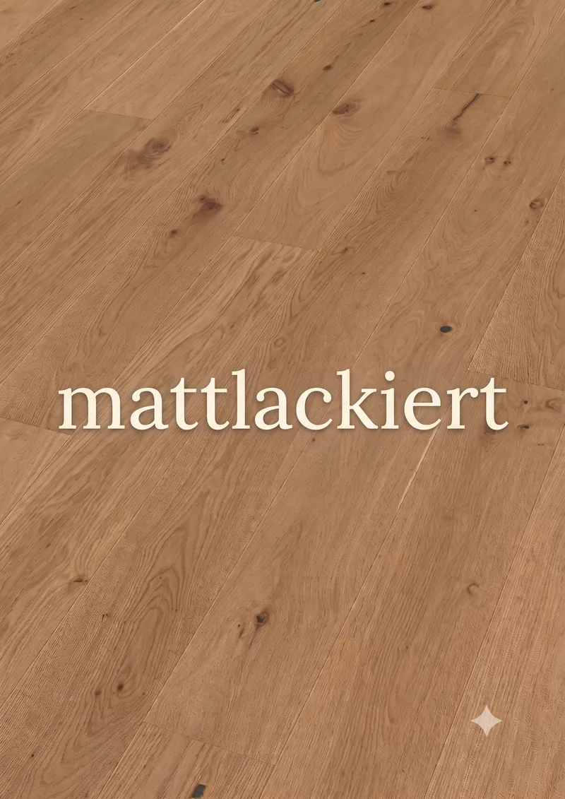 parkettboden-mattlackiert-holz-disselnmeyer-f32d1e6d Hochwertiger Parkettboden aus Holz mit mattlackierter Oberfläche in natürlicher Optik von Disselnmeyer.