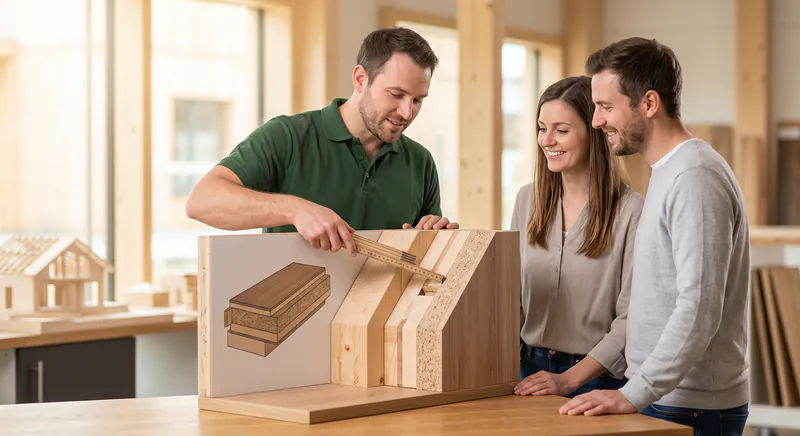 Möbelbau im bautechnischen Vergleich: Leimholzplatte vs. furnierte Spanplatte Möbelbau im bautechnischen Vergleich: Leimholzplatte vs. furnierte Spanplatte