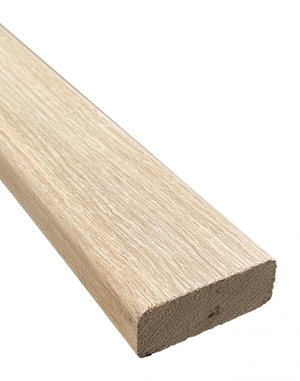 20 x 50 mm Rechteckleisten Eiche, roh,_0