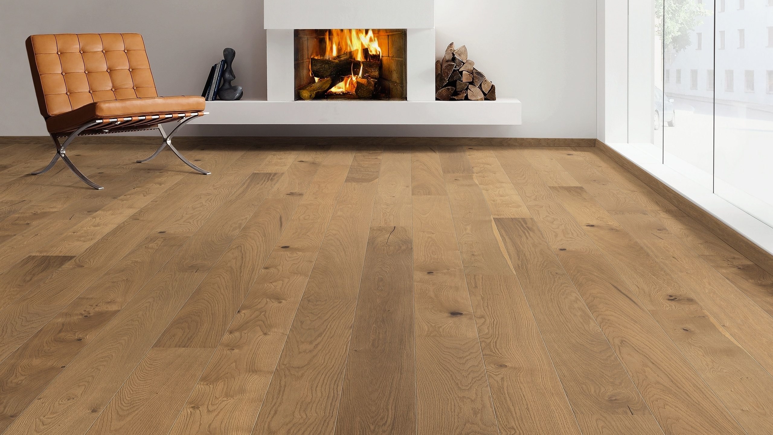 13,5 mm Haro Parkett Serie 4000 - Bernsteineiche Sauvage, strukturiert 2V - 535466_535466_haro_parkett_landhausdiele_180_2v_bernsteineiche_sauvage_strukturiert_qv