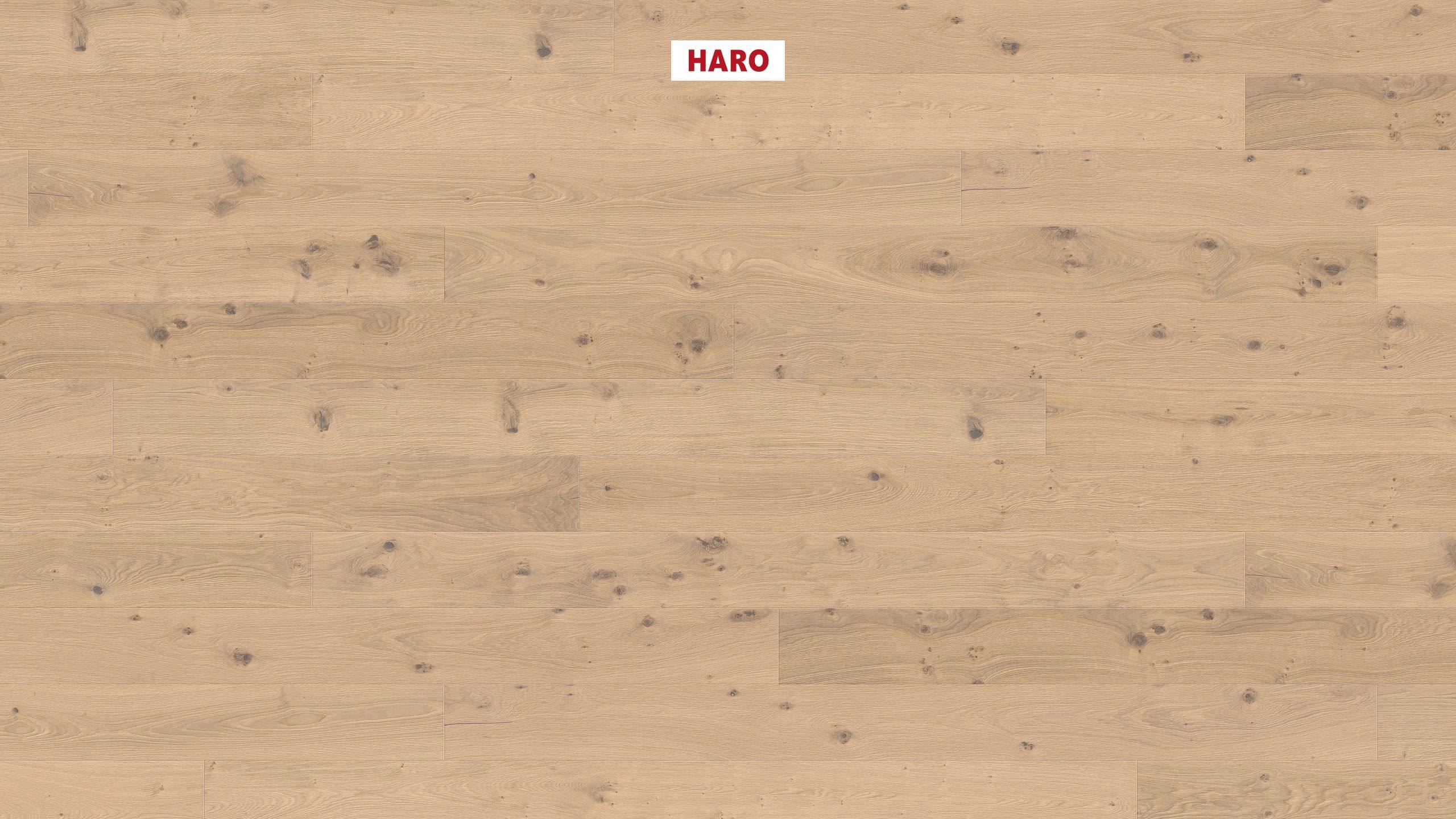 13,5 mm HARO Parkett Serie 4000 - Eiche puroweiß Sauvage, retro strukturiert 4V_0