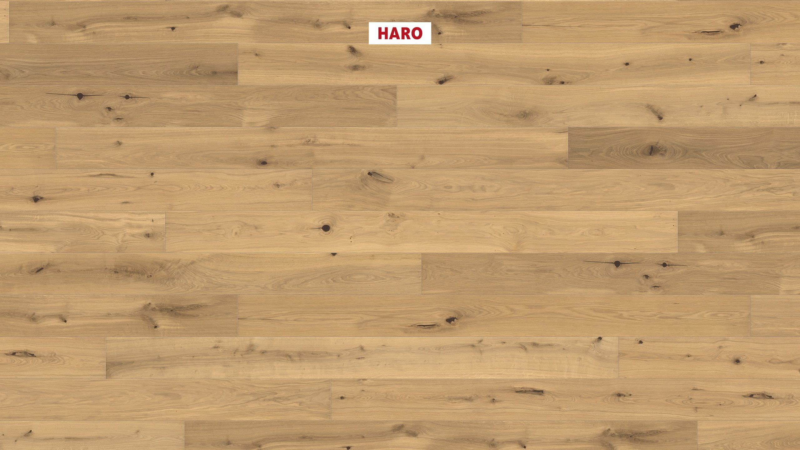 13,5 mm HARO Parkett Serie 4000 - Eiche invisible Sauvage, strukturiert 4V_0