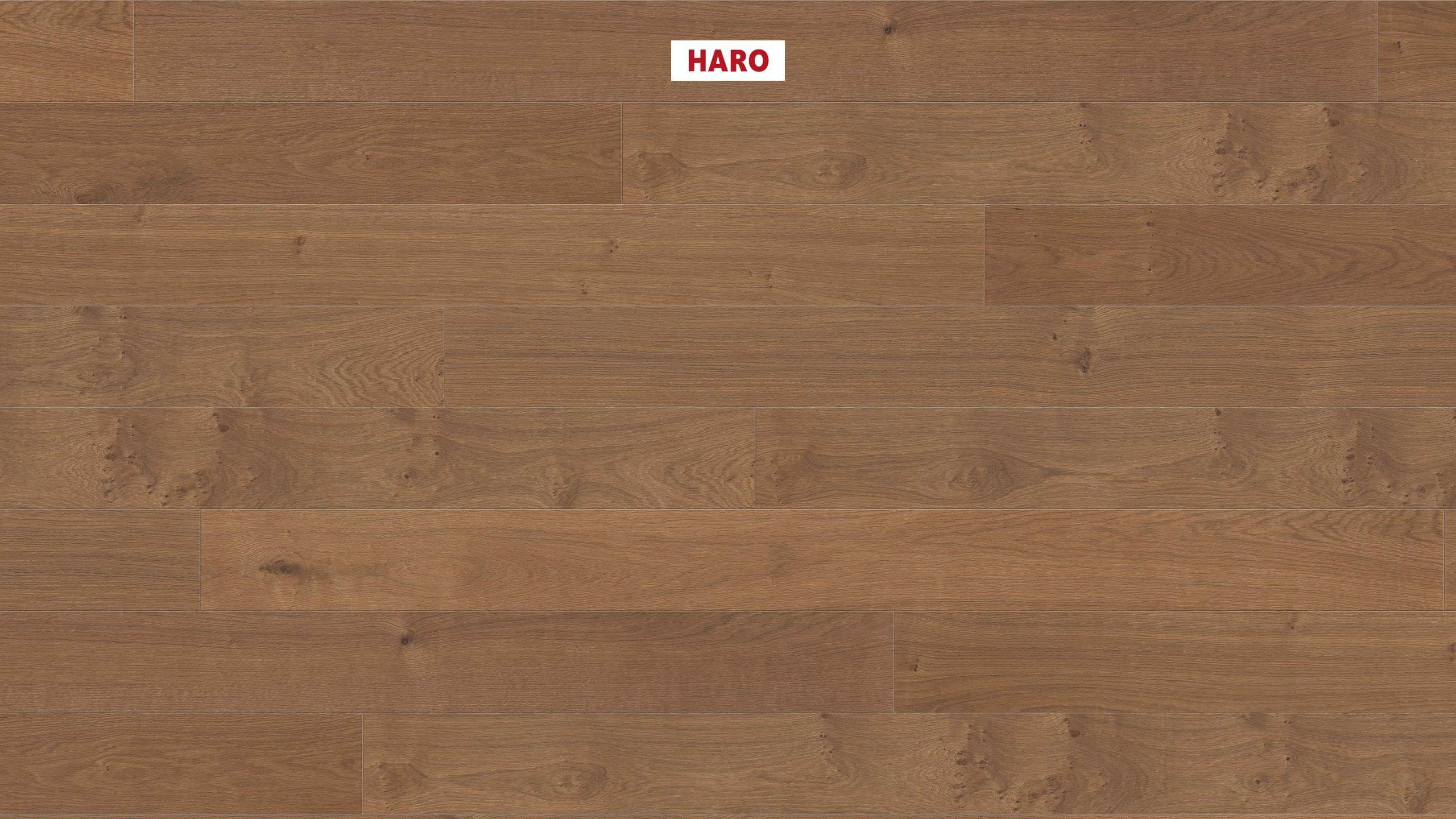 13,5 mm HARO Parkett Serie 4000 - Bernsteineiche Markant, strukturiert 4V_0