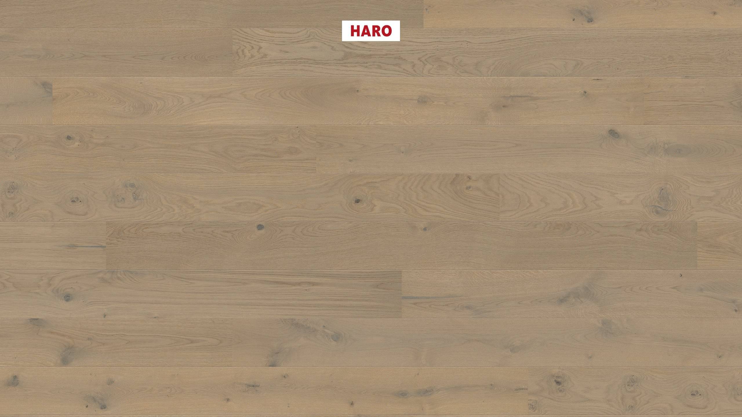 12 mm HARO Parkett Serie 2500 - Eiche sandgrau Universal, strukturiert 2V_0