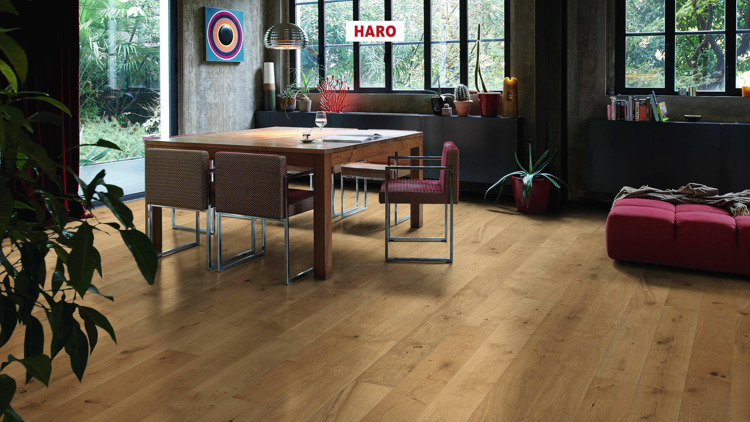 12 mm HARO Parkett Serie 2500 - Eiche Universal, strukturiert 2V_1