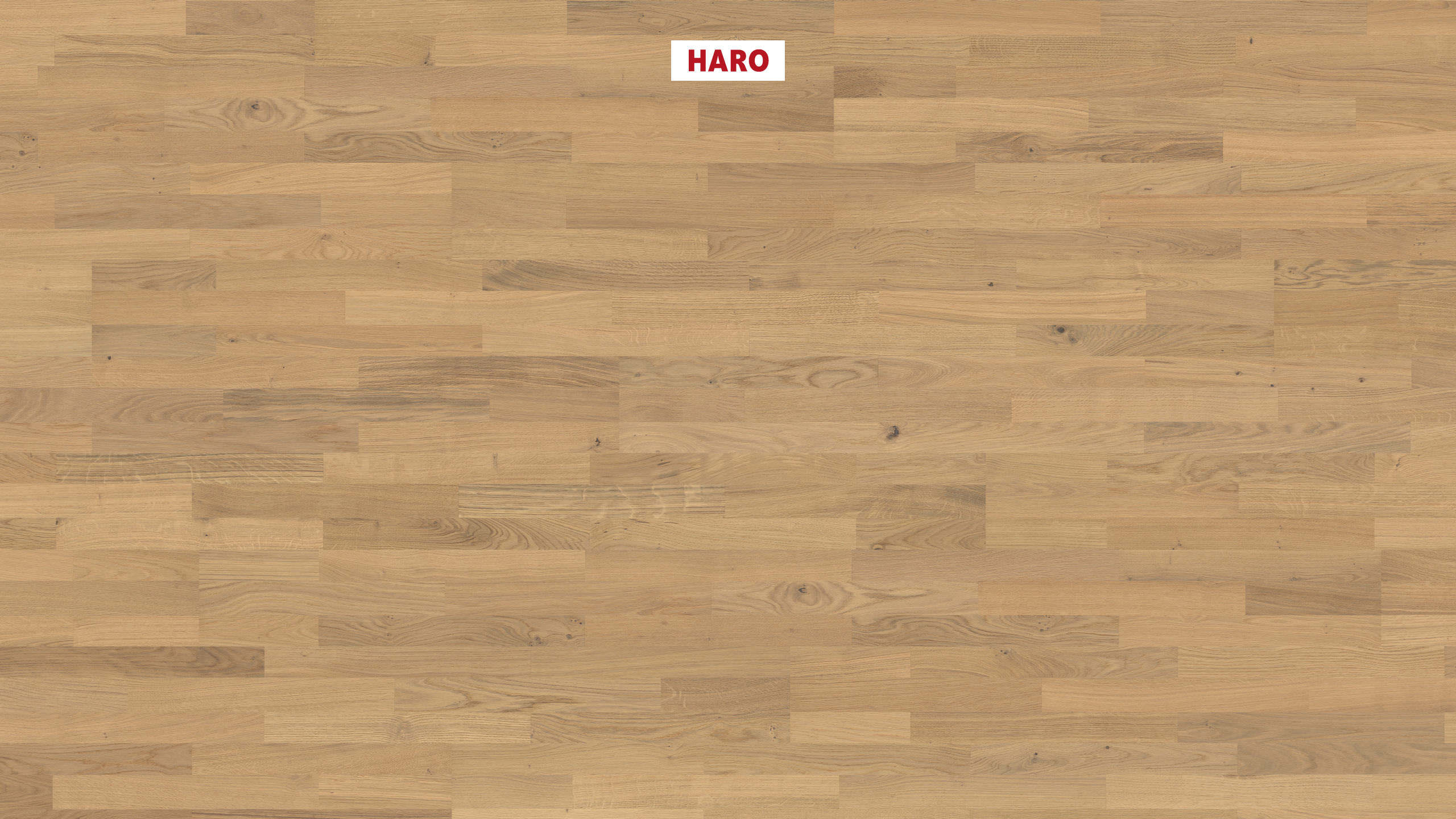 13,5 mm HARO Parkett Serie 4000 - Eiche invisible Naturale, strukturiert_0