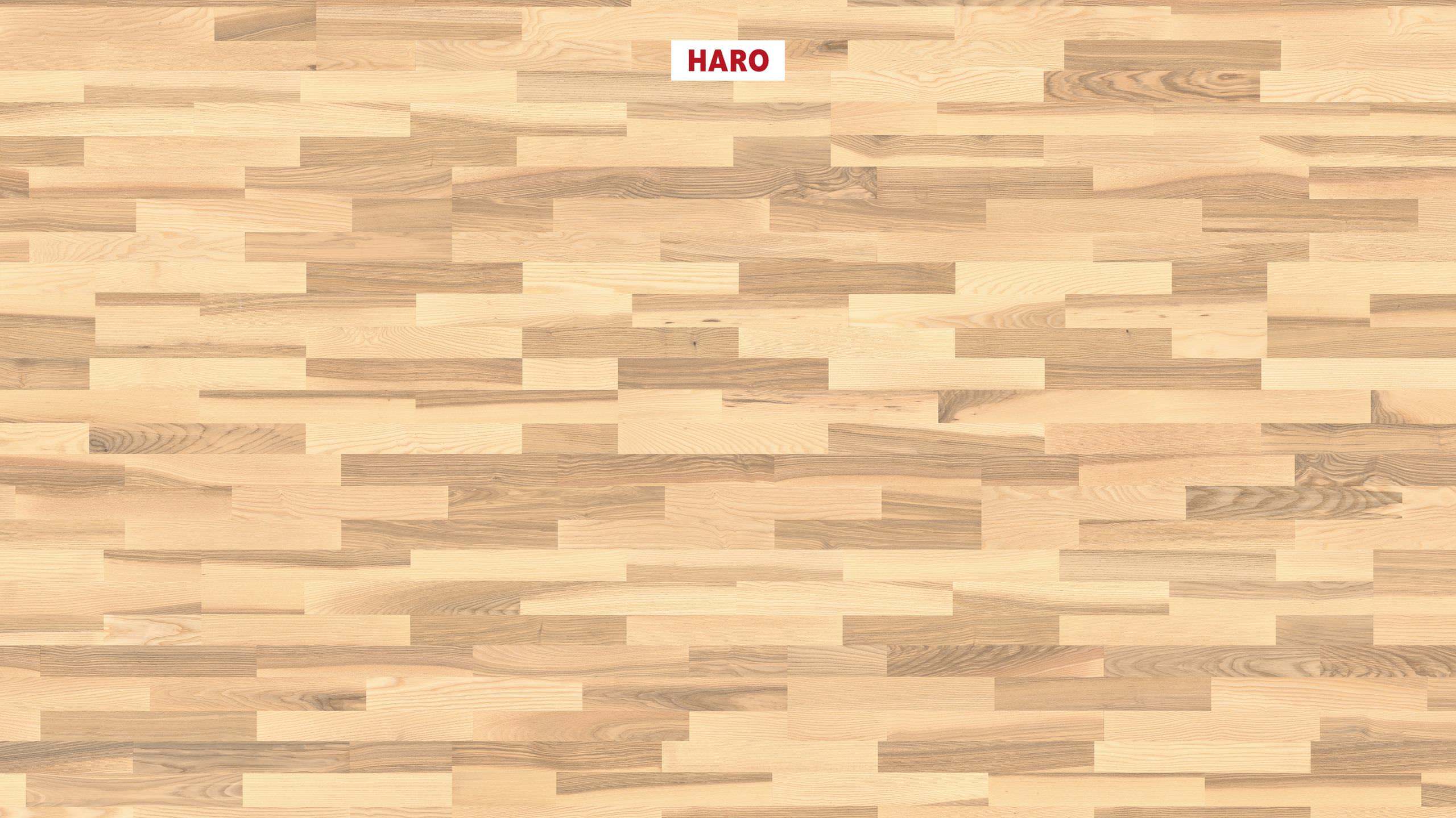13,5 mm HARO Parkett Serie 4000 - Esche lichtweiß Favorit, strukturiert_0