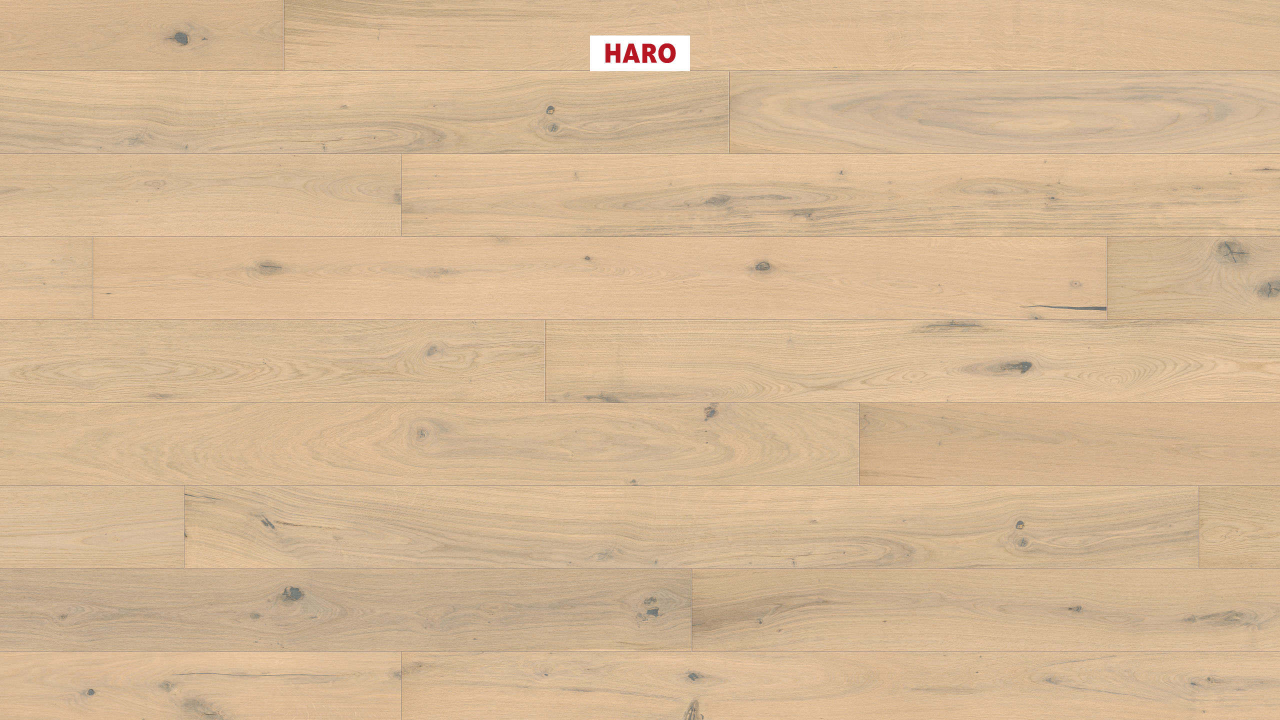 11 mm HARO Parkett Serie 4000 - Eiche lichtweiß Sauvage, strukturiert 4V_0