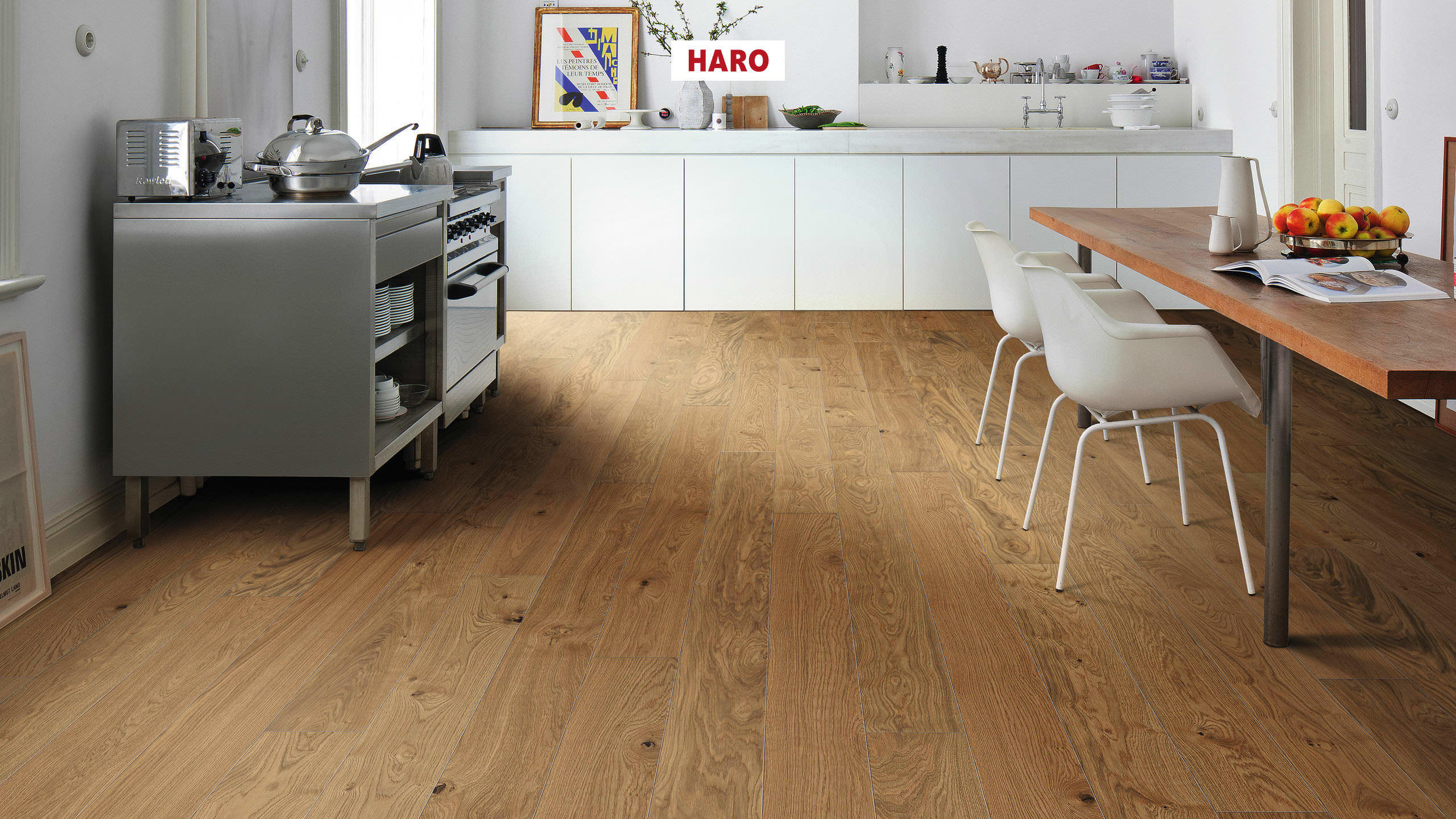 11 mm HARO Parkett Serie 4000 - Eiche Markant, strukturiert 4V_1