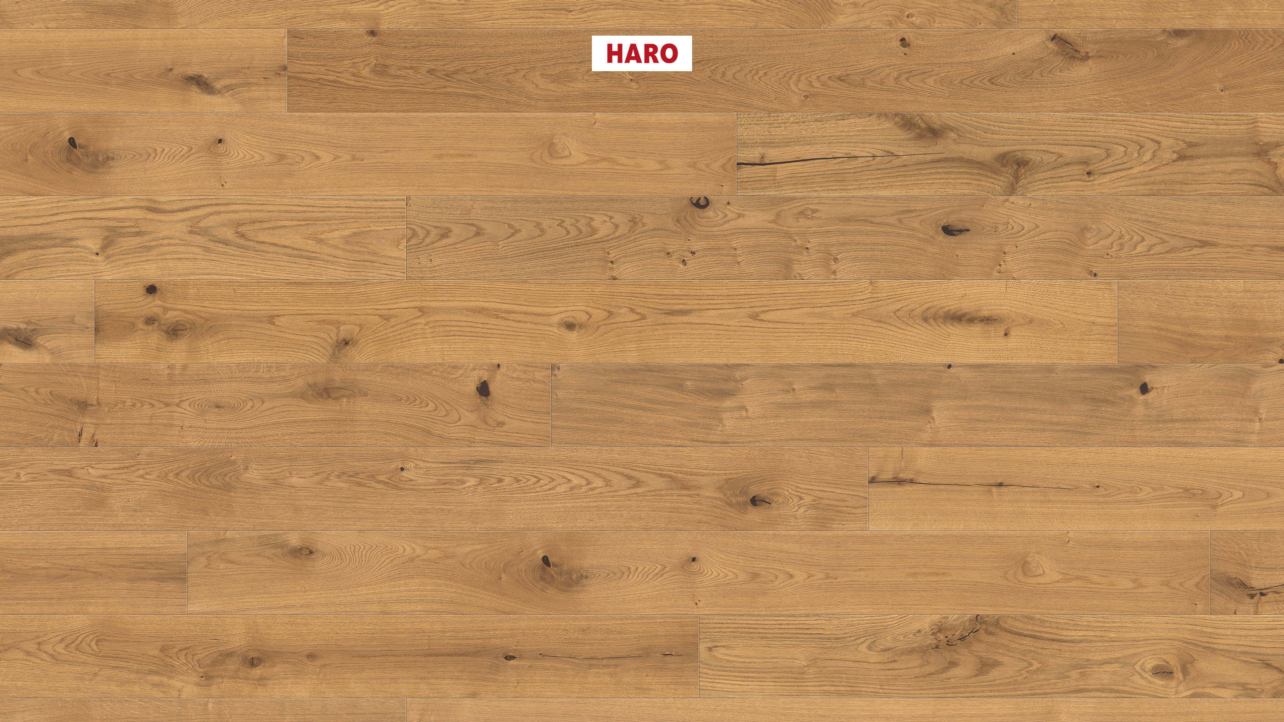 11 mm HARO Parkett Serie 4000 - Eiche Sauvage, strukturiert 4V_0