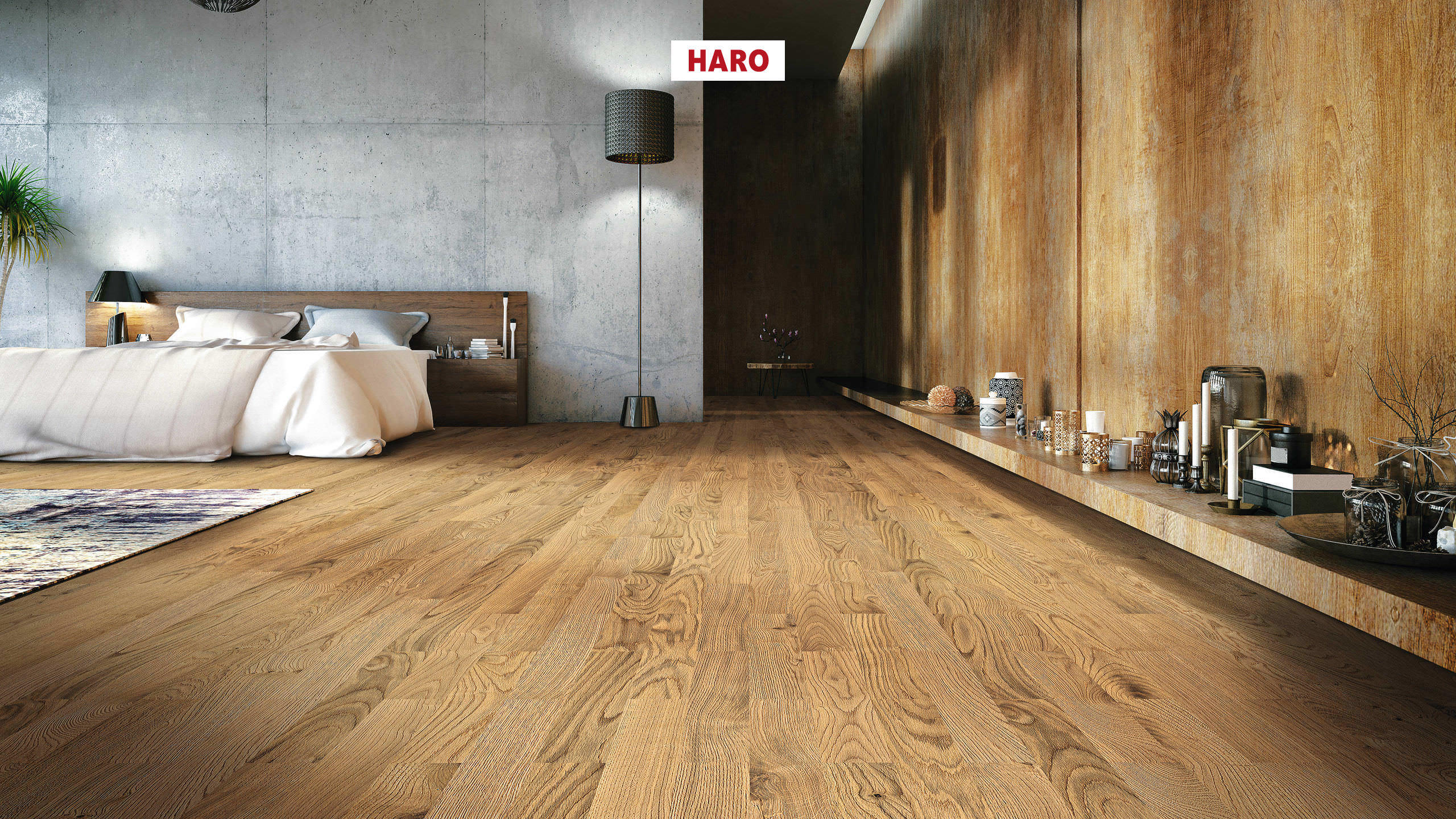 10 mm HARO Parkett Serie 4000 - Eiche Naturale, strukturiert_1