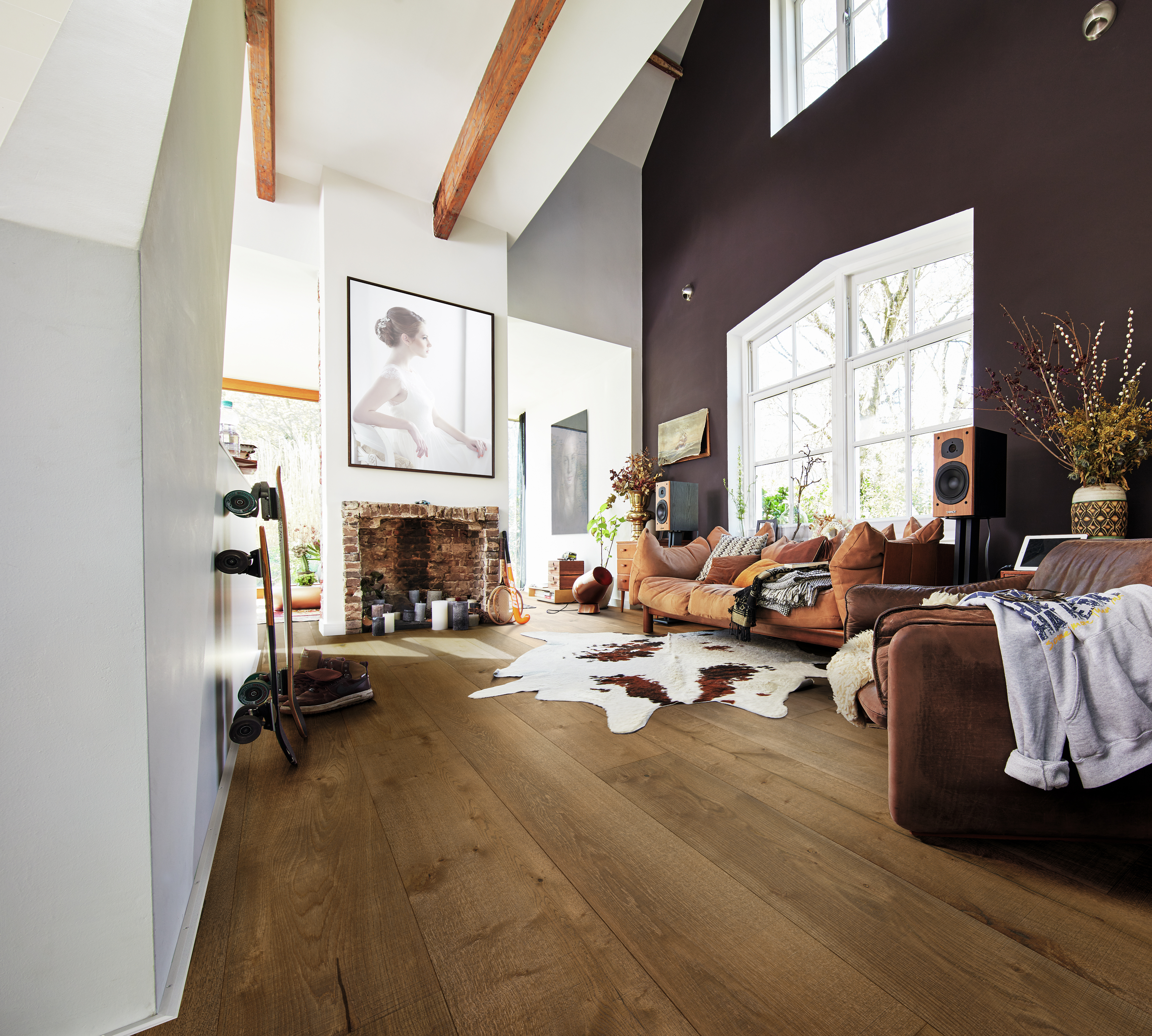 11 mm Lindura-Holzboden HD 400 naturgeölt - Eiche authentic olivgrau Vintage-Str. gebürstet 08903_2 11 mm Lindura-Holzboden HD 400 naturgeölt - Eiche authentic olivgrau Vintage-Str. gebürstet 08903_2