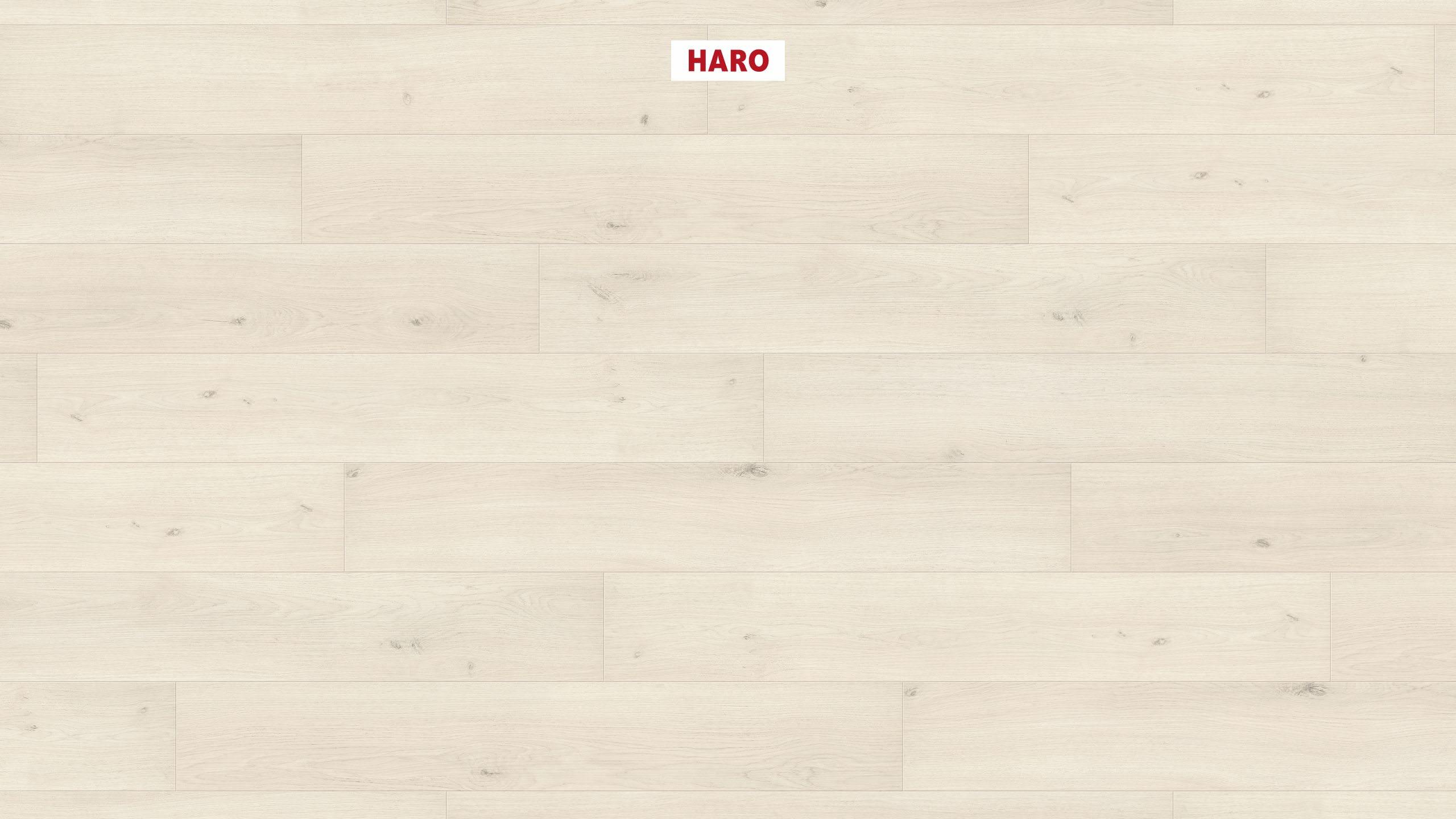 8 mm HARO Laminatboden Tritty 100 - Eiche Emilia weiß_0 8 mm HARO Laminatboden Tritty 100 - Eiche Emilia weiß_0