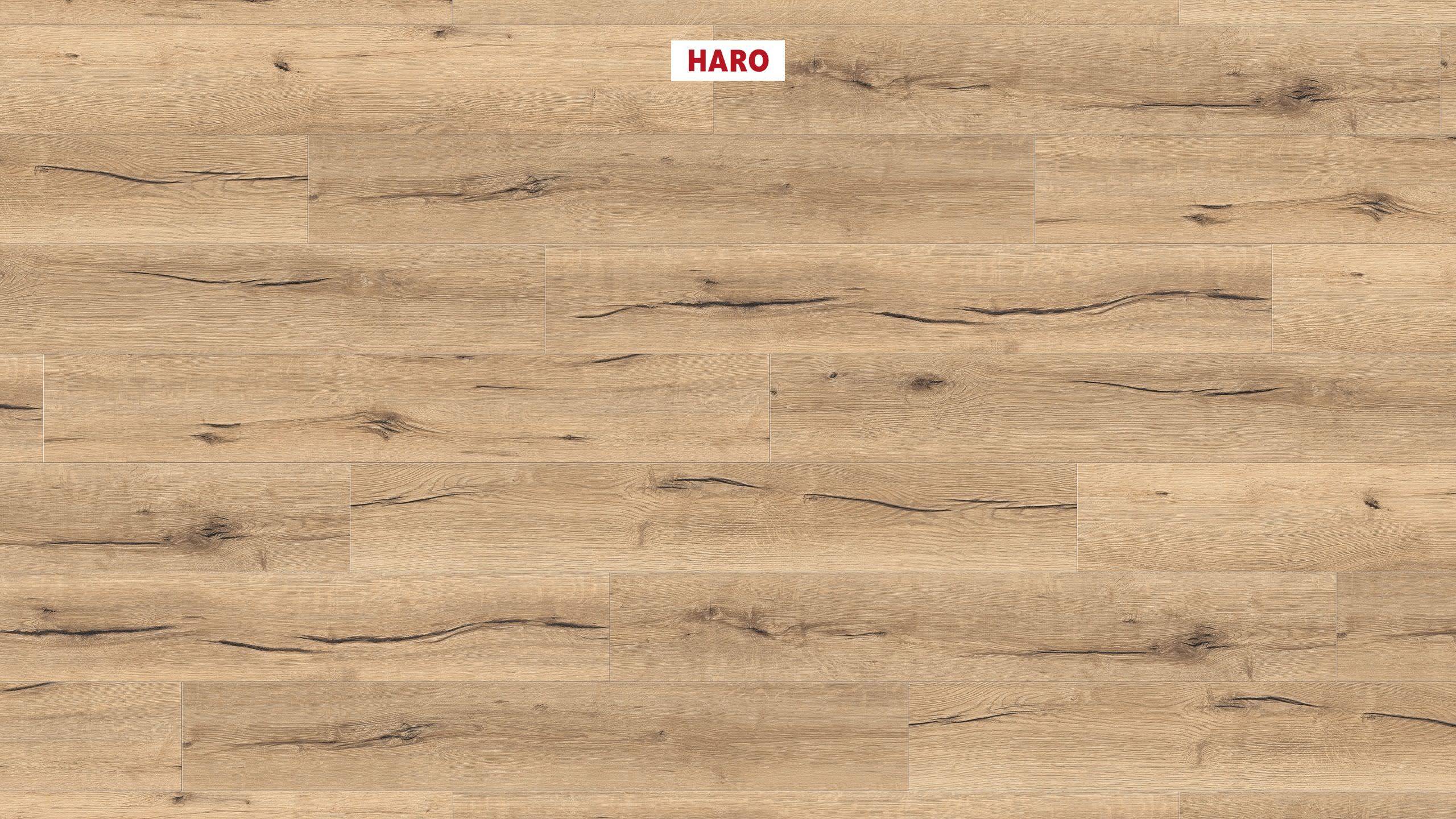8 mm HARO Laminatboden Tritty 100 - Eiche italica creme_0
