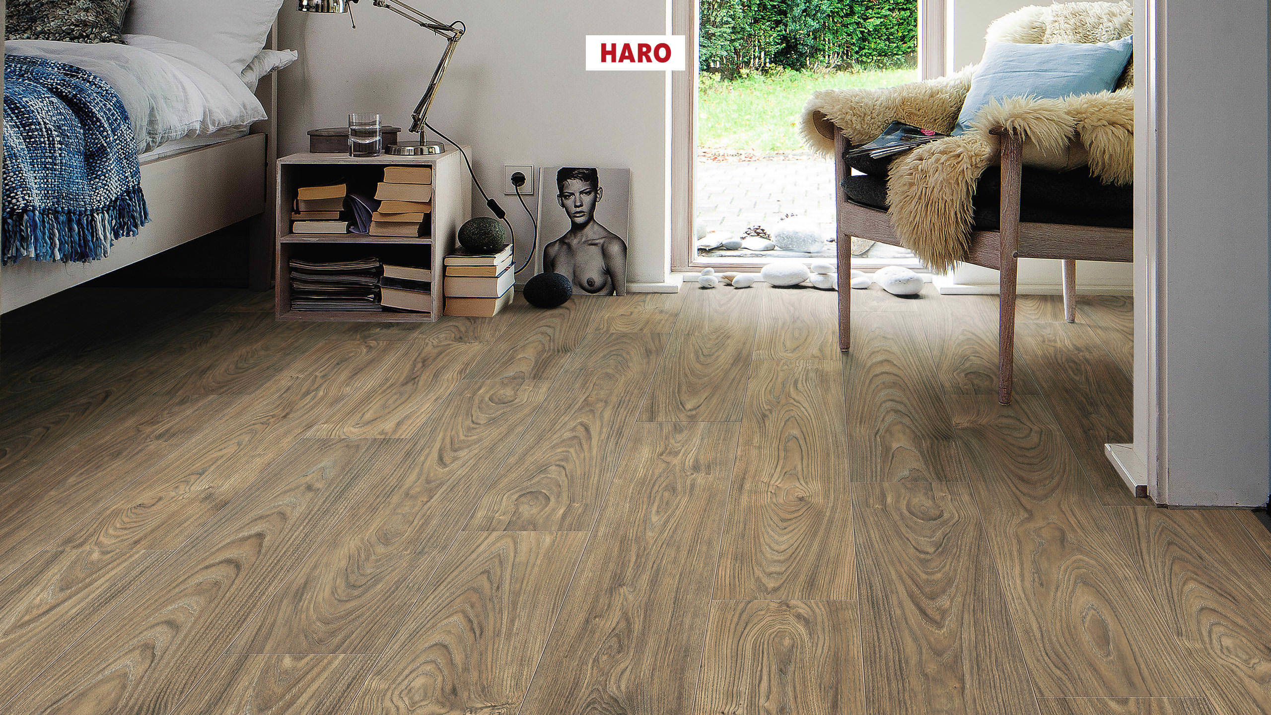 8 mm HARO Laminatboden Tritty 100 - Ulme Vario_1 8 mm HARO Laminatboden Tritty 100 - Ulme Vario_1