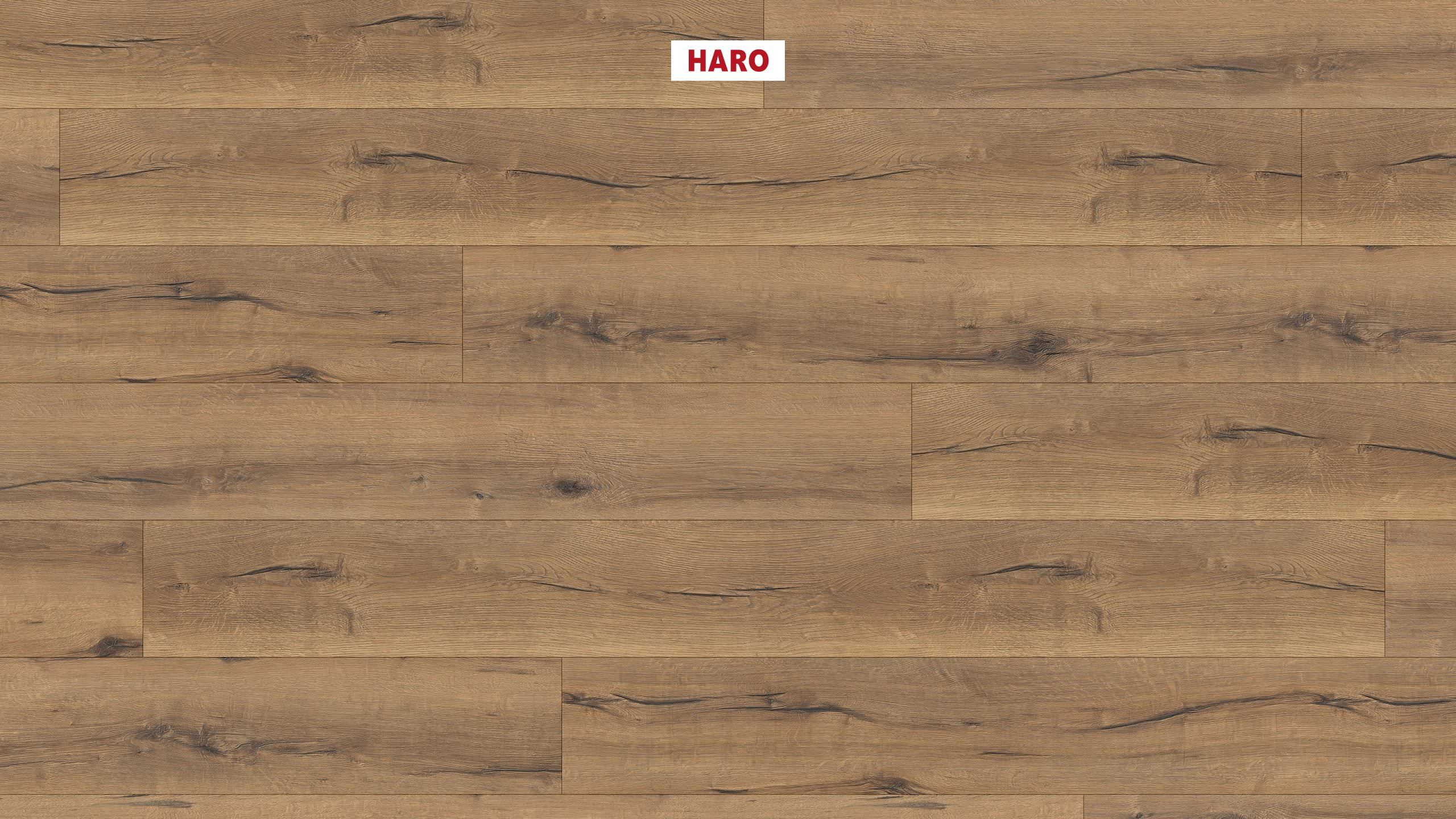 8 mm HARO Laminatboden Tritty 100 - Eiche italica natur_0