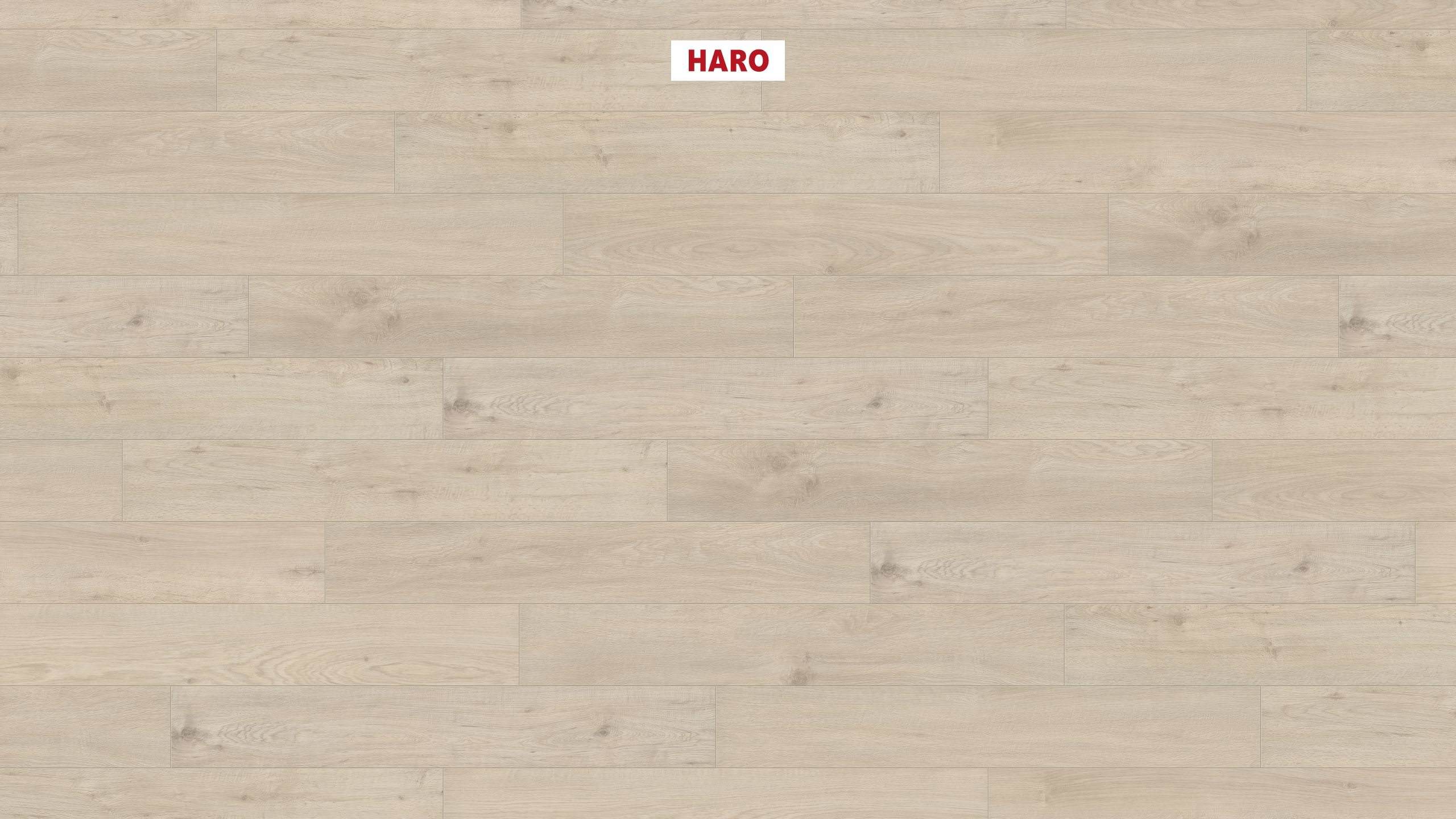 8 mm HARO Laminatboden Tritty 200 Aqua - Eiche Sicilia weiß_0