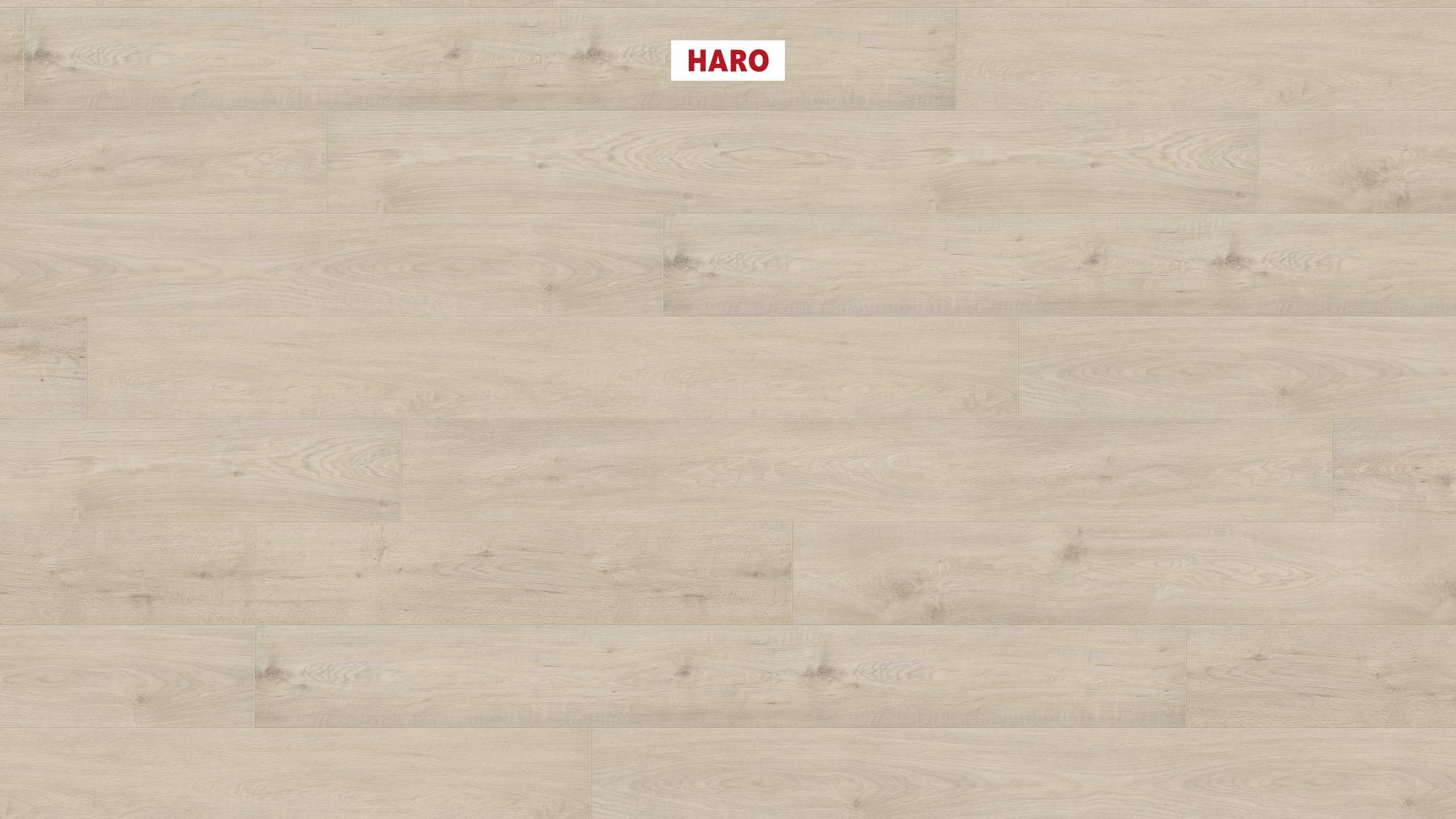 8 mm HARO Laminatboden Tritty 200 Aqua - Eiche Sicilia weiß_0
