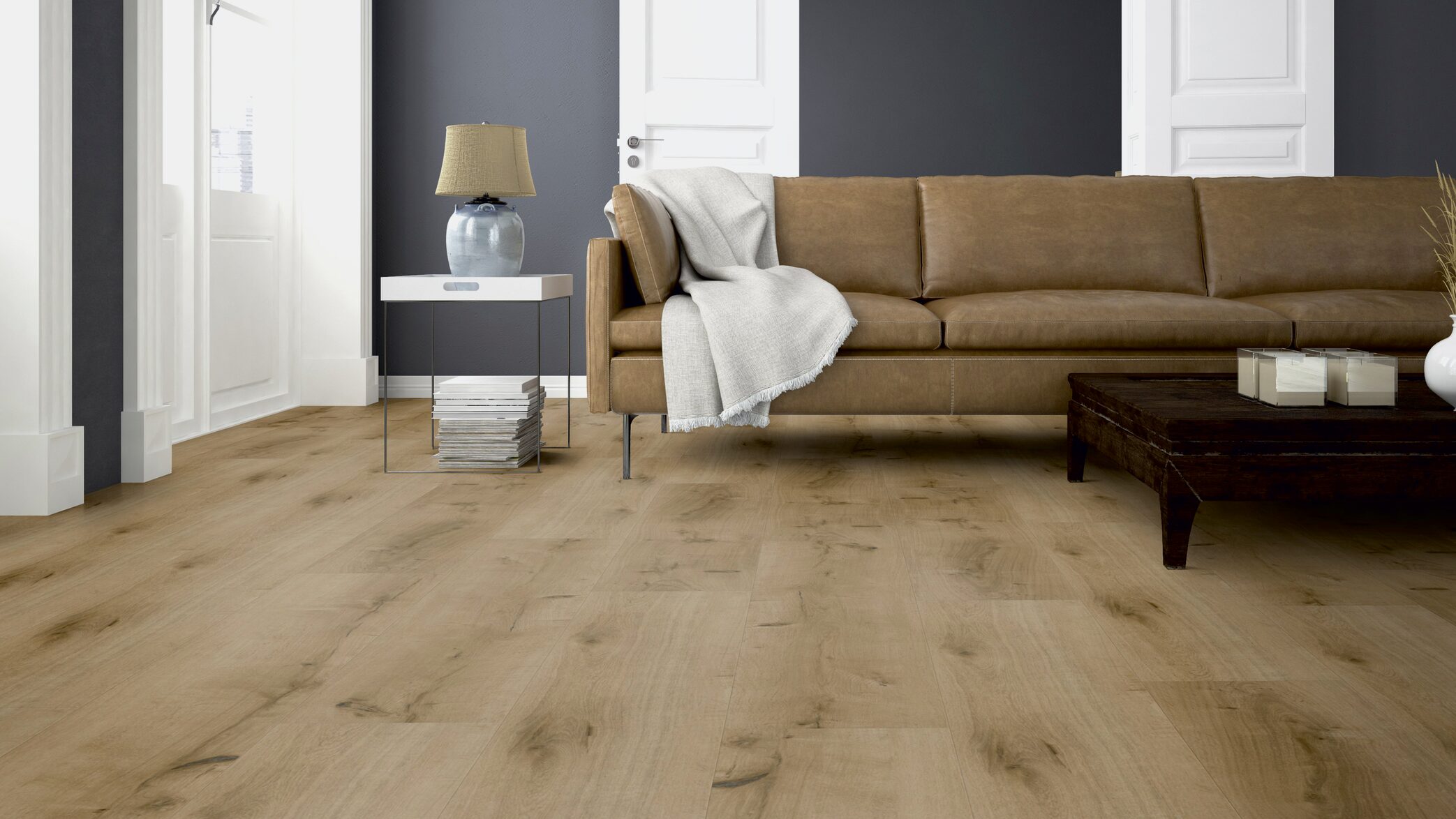 2,5 mm ter Hürne Soya Design-Vinylboden - Eiche Bilbao_6