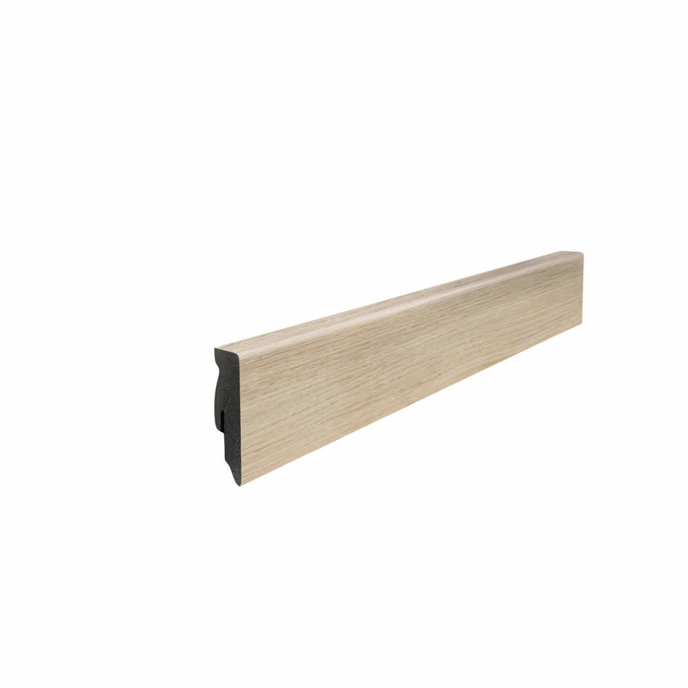 16 x 58 mm HARO Stecksockelleiste (Kubus) - Eiche Siena samtweiß_1 16 x 58 mm HARO Stecksockelleiste (Kubus) - Eiche Siena samtweiß_1