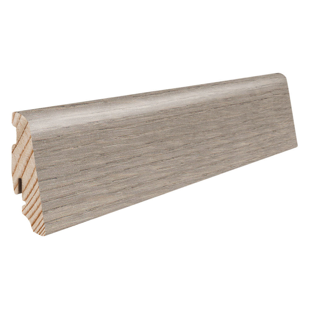 19 x 58 mm HARO Stecksockelleiste (Kubus-Nässeschutz) - Eiche Ontario grau_1