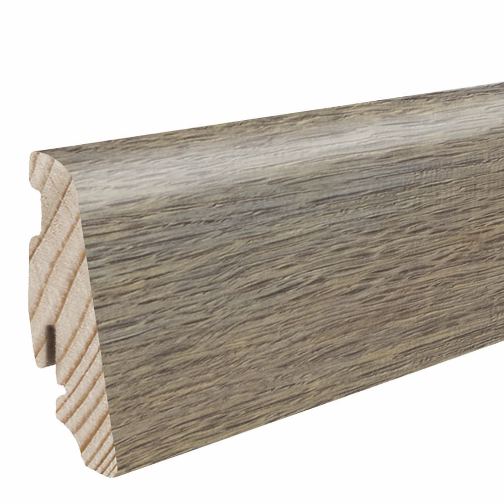 19 x 58 mm HARO Stecksockelleiste (Kubus-Nässeschutz) - Eiche Quebec caramel_1