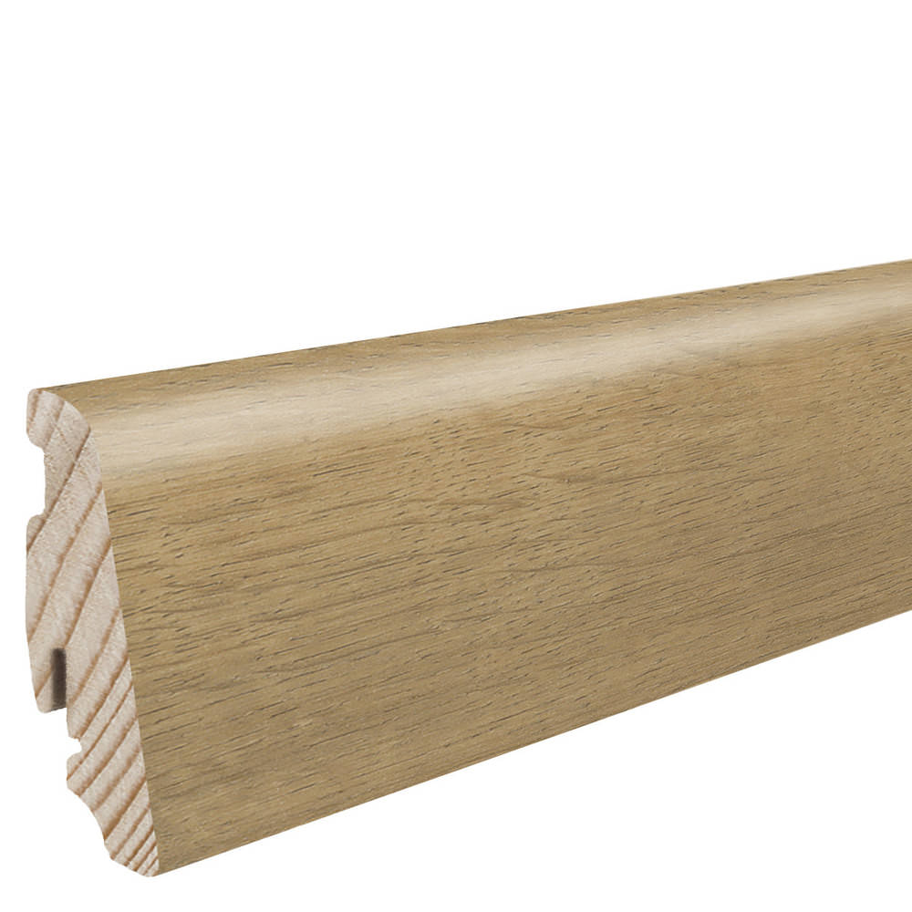 19 x 58 mm HARO Stecksockelleiste (Kubus-Nässeschutz) - Gebirgseiche Honig_1