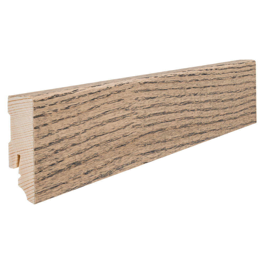 16 x 58 mm HARO Stecksockelleiste furniert geölt (Kubus) - Eiche tabakgrau_1 16 x 58 mm HARO Stecksockelleiste furniert geölt (Kubus) - Eiche tabakgrau_1