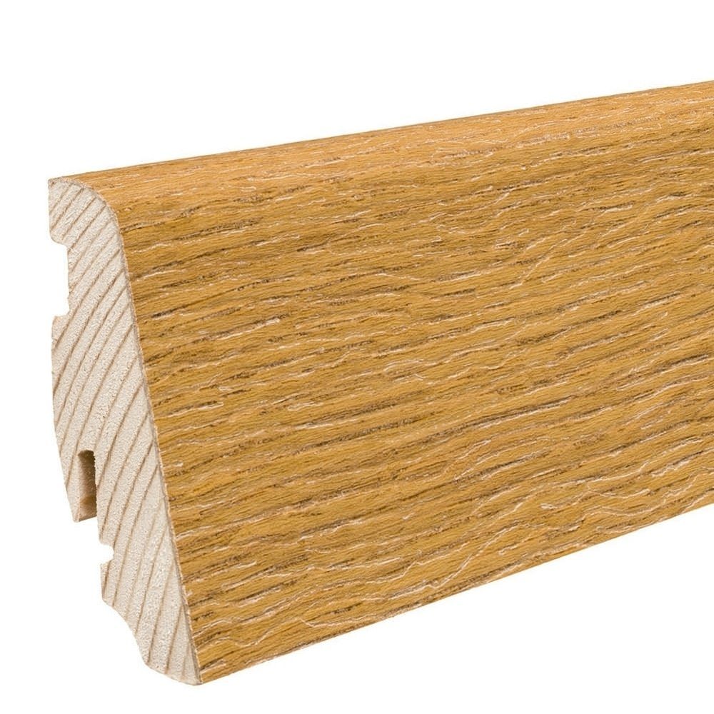 19 x 58 mm HARO Stecksockelleiste furniert matt-versiegelt - Eiche strukturiert_1
