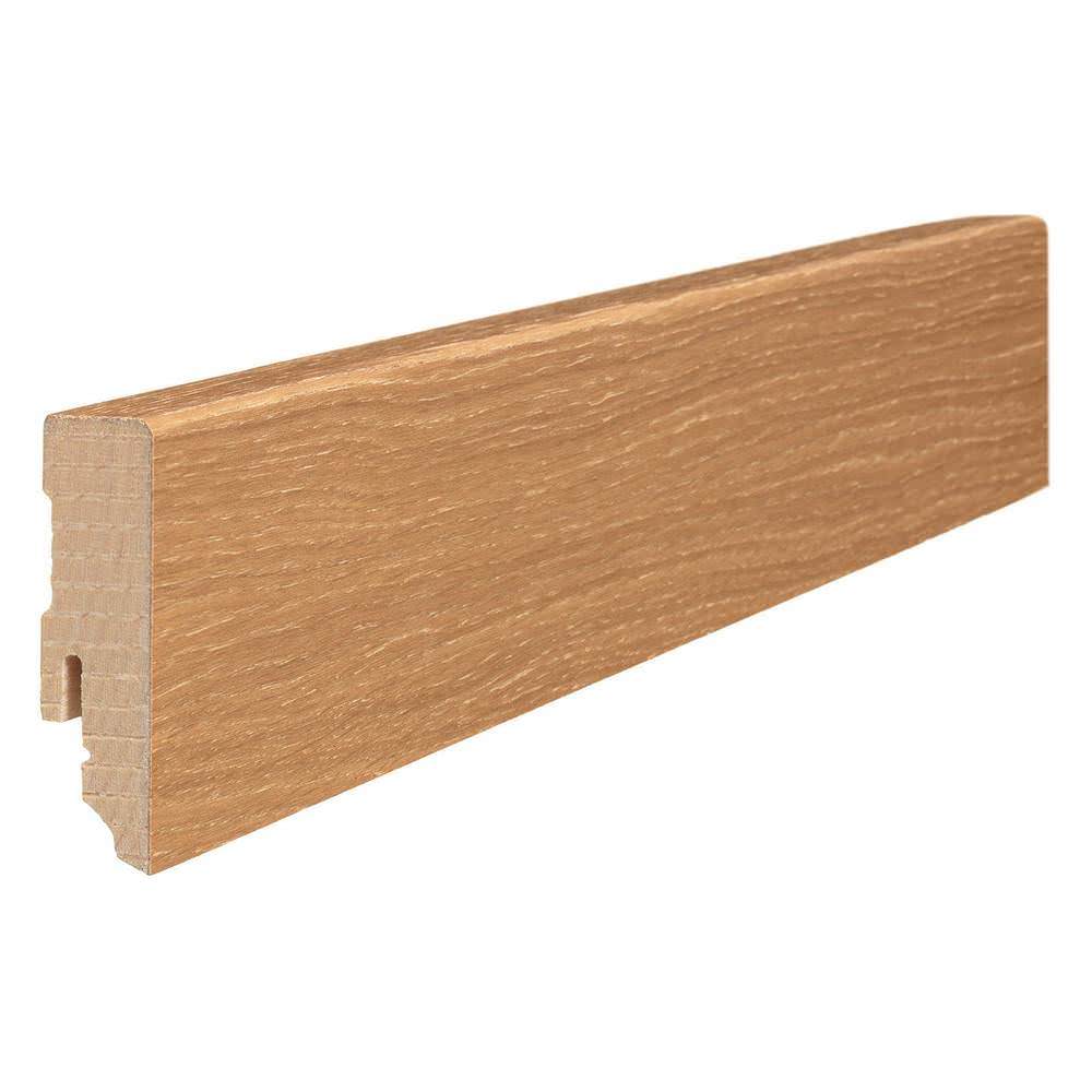 16 x 58 mm HARO Stecksockelleiste furniert matt-versiegelt (Kubus) - Eiche_1