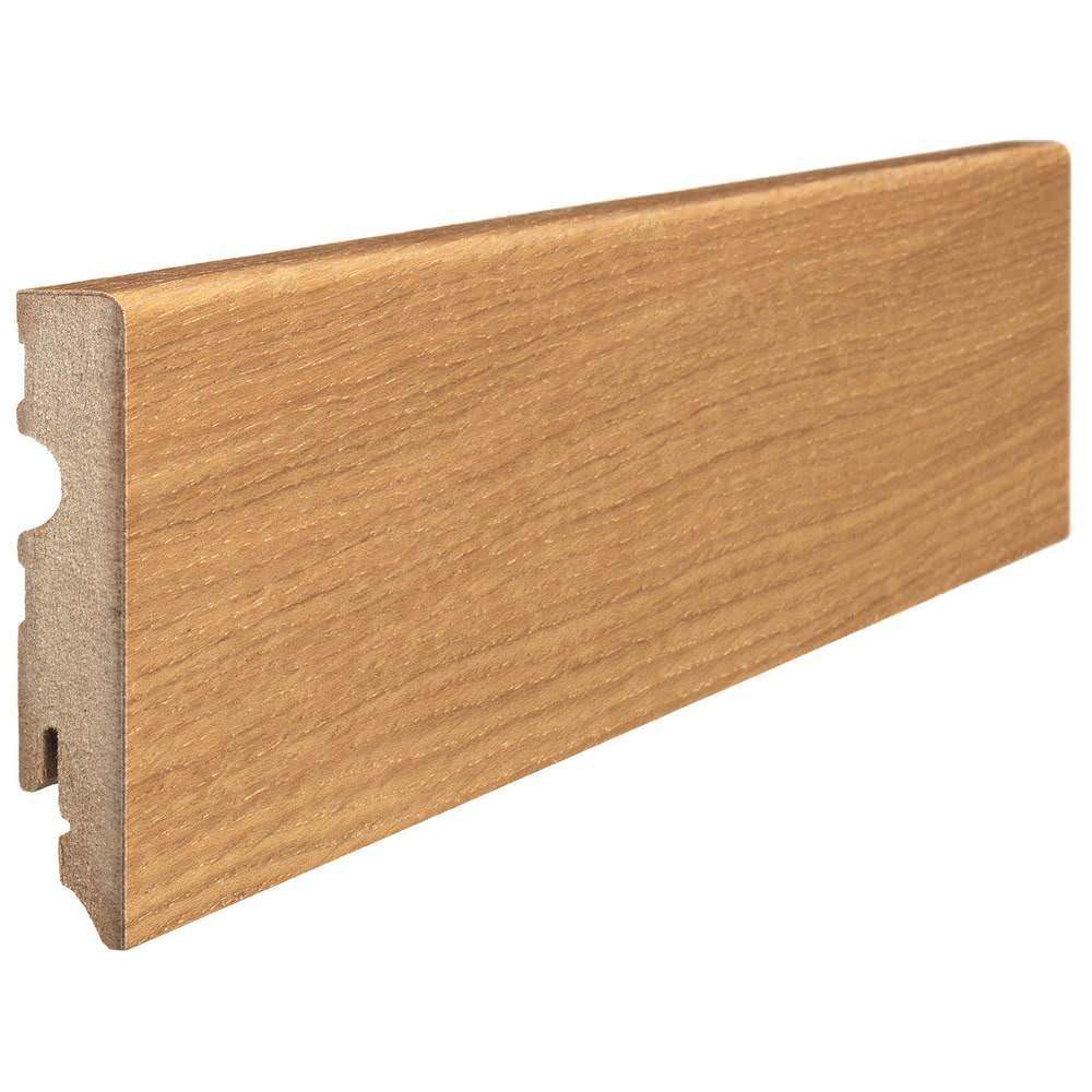 15 x 80 mm HARO Stecksockelleiste furniert matt-versiegelt (Kubus) - Eiche_1