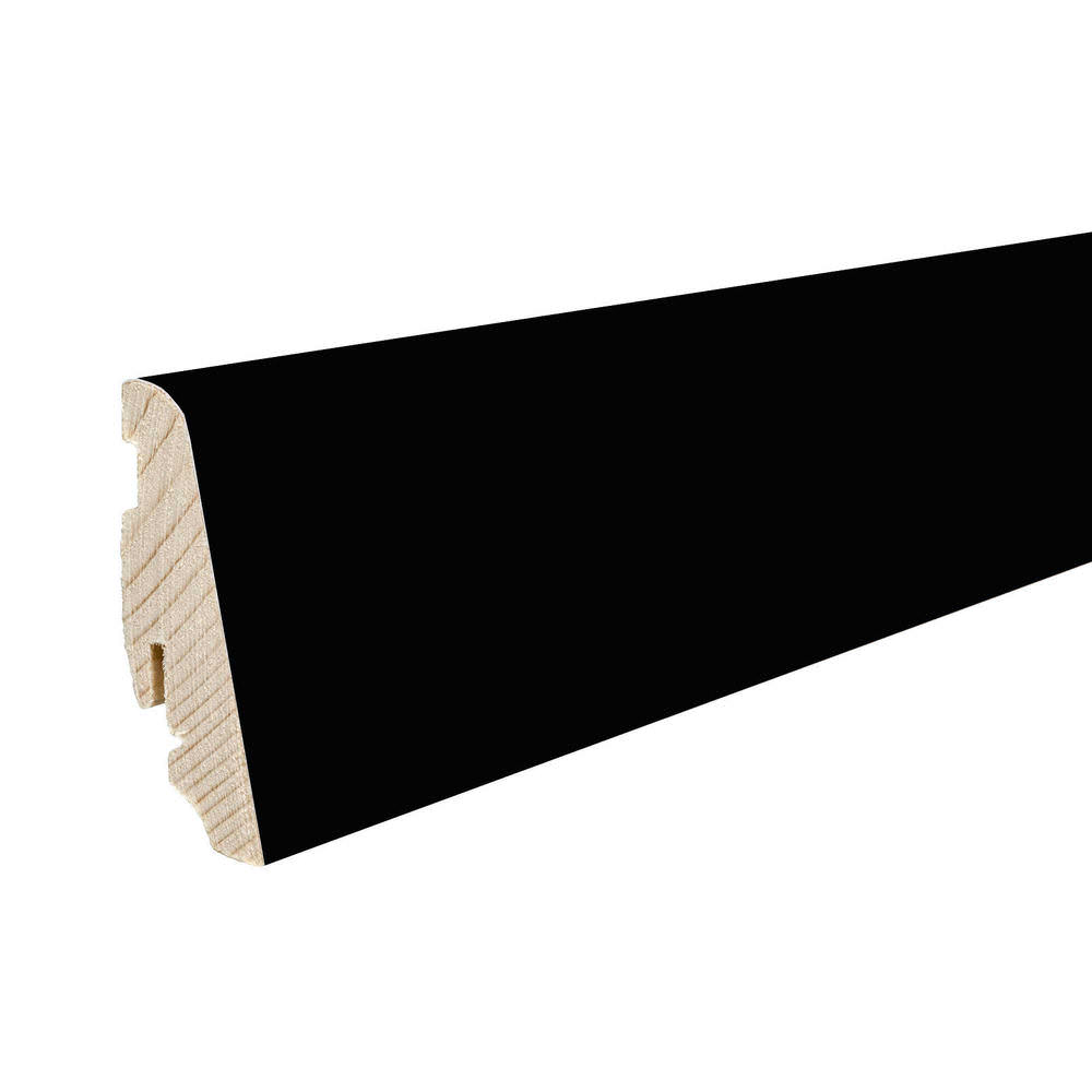 19 x 58 mm HARO Stecksockelleiste matt optik - schwarz_1