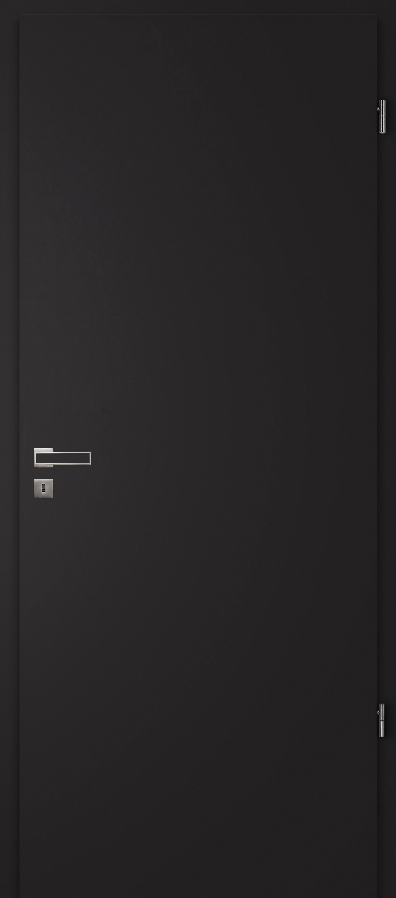 ASTRA Türblatt - NANO Matt schwarz CPL, DIN Rechts_0 ASTRA Türblatt - NANO Matt schwarz CPL, DIN Rechts_0