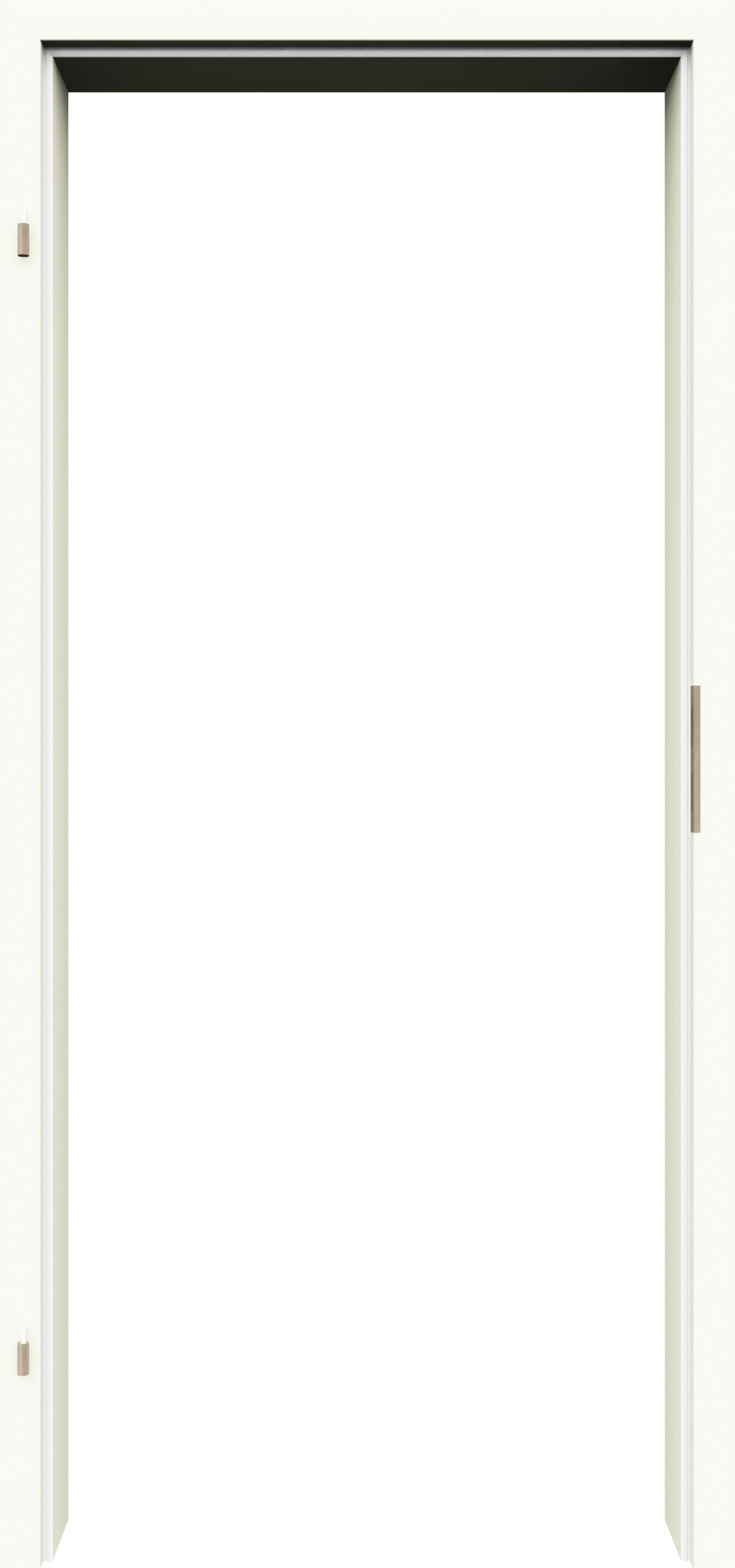 ASTRA Holzzarge - Weißlack ähnl. RAL 9010 CPL, DIN links_0