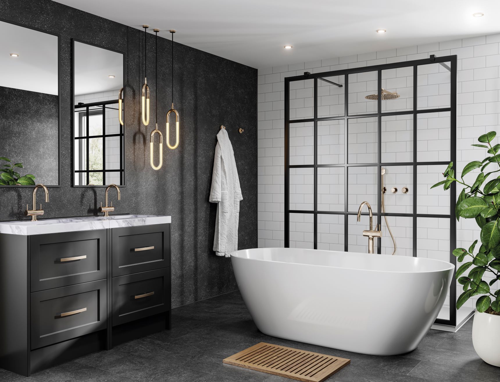 11 mm Multipanel Wandpaneele - Black Mineral MP490 - Pure Kollektion_2 11 mm Multipanel Wandpaneele - Black Mineral MP490 - Pure Kollektion_2