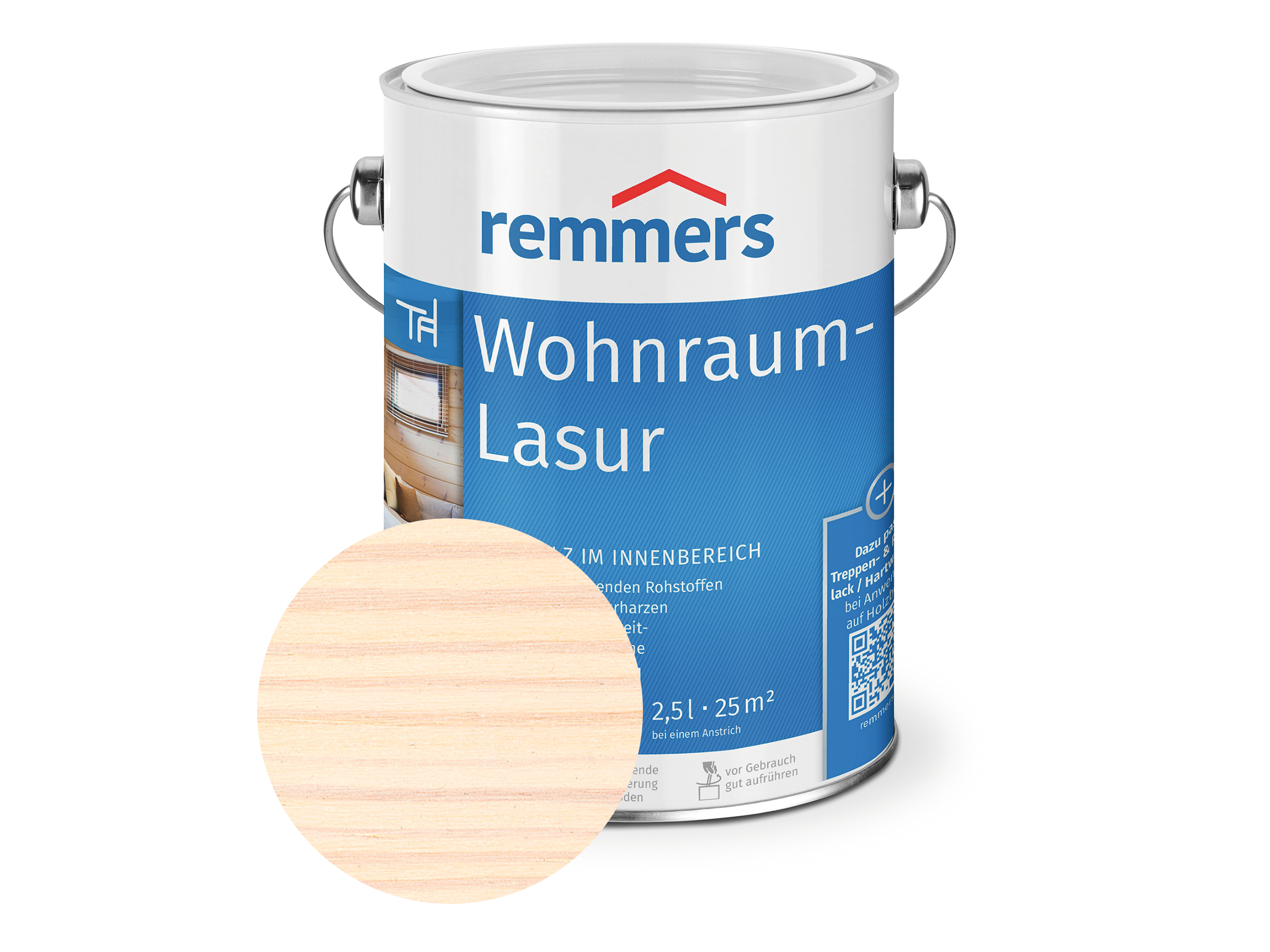 Remmers Wohnraum-Lasur - weiß_0