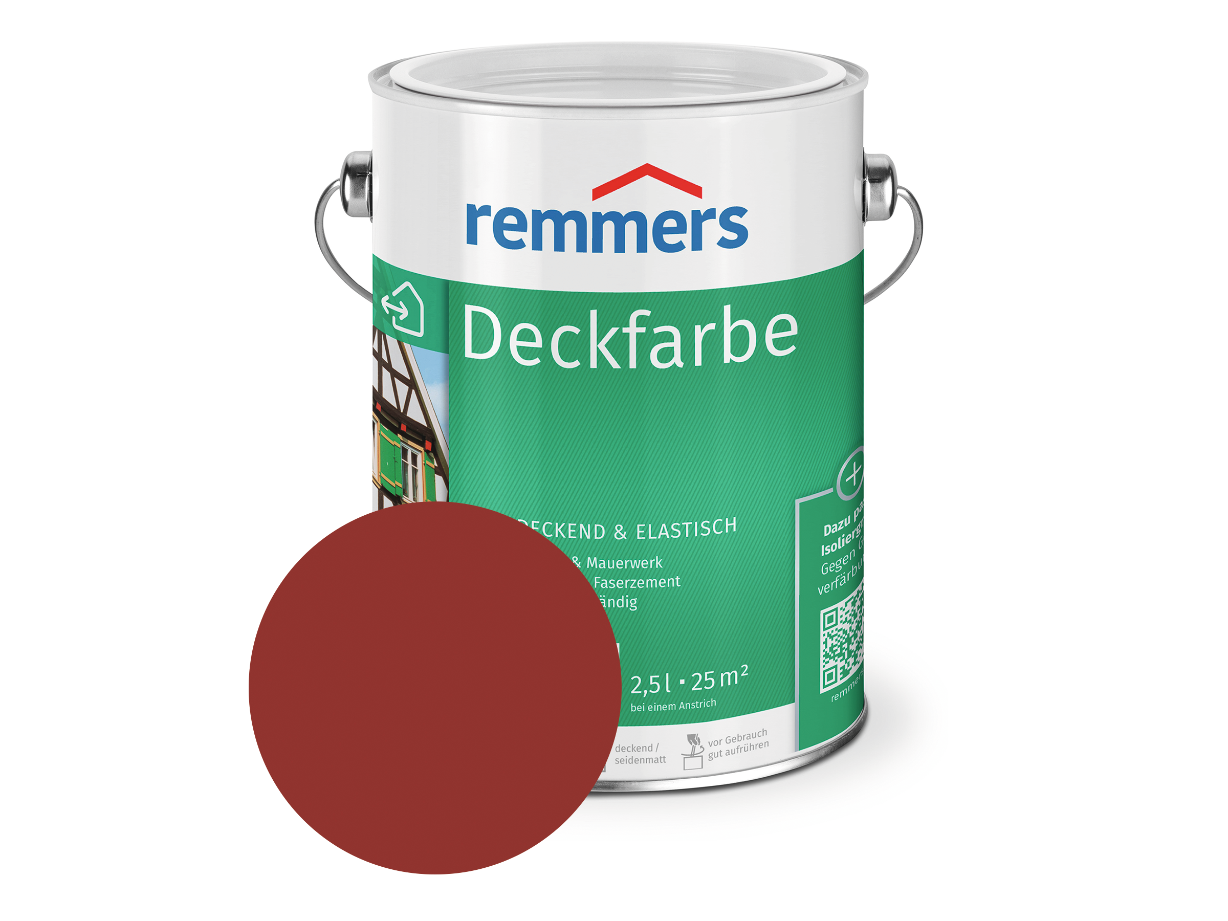 Remmers Deckfarbe - skandinavisch rot_0