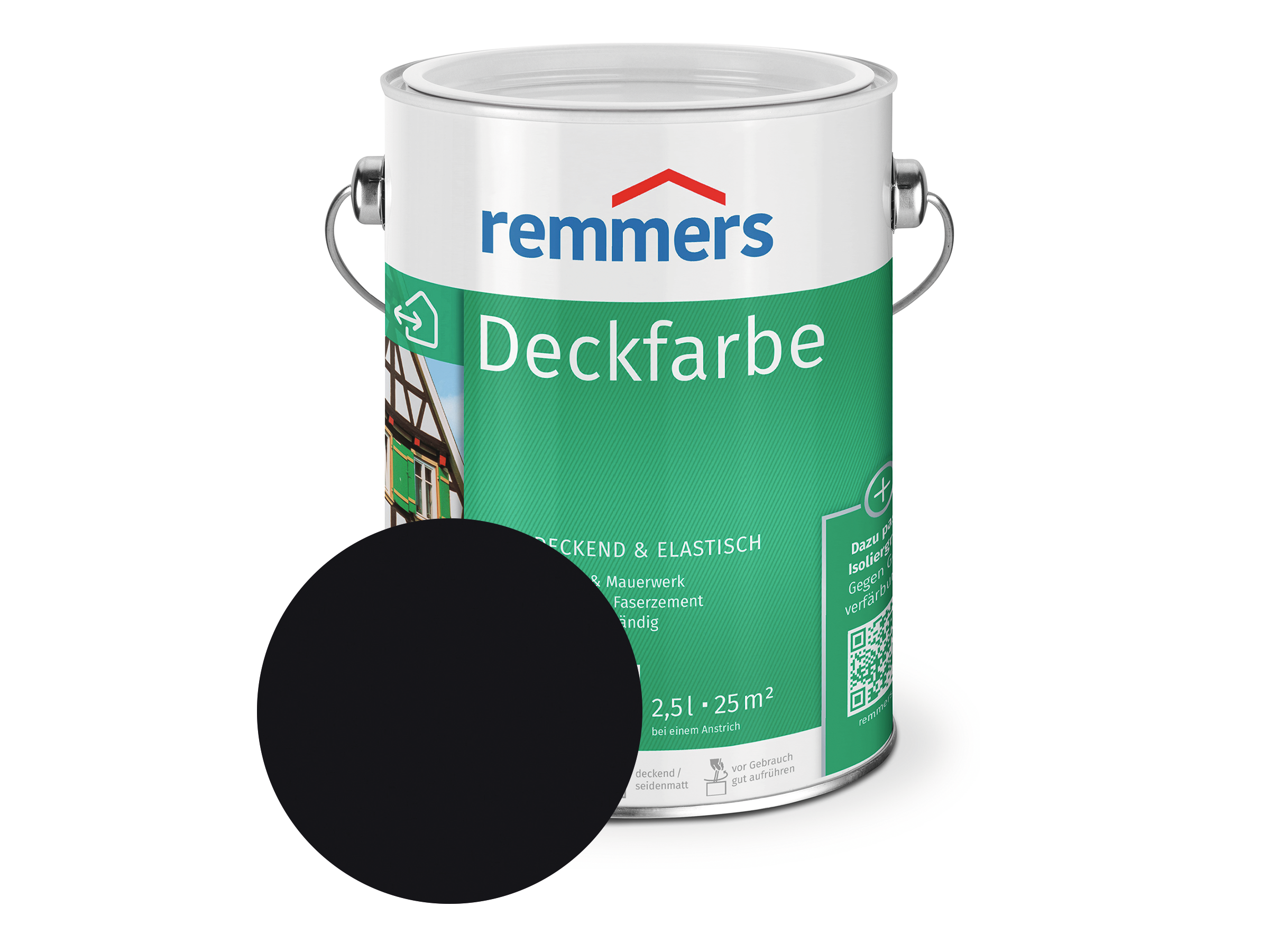 Remmers Deckfarbe - schwarz_0