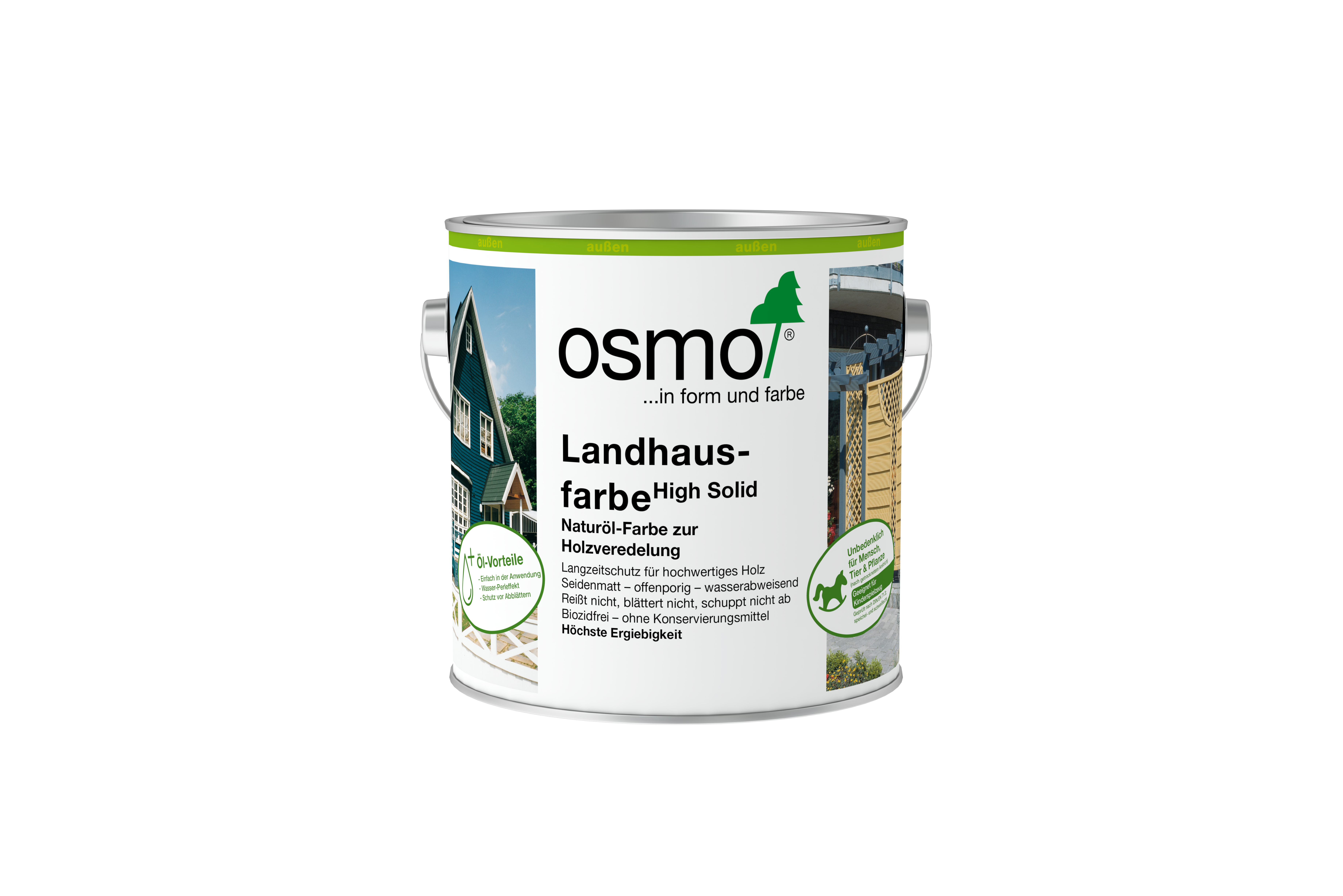 Osmo Landhausfarbe - Steingrau 2704_0