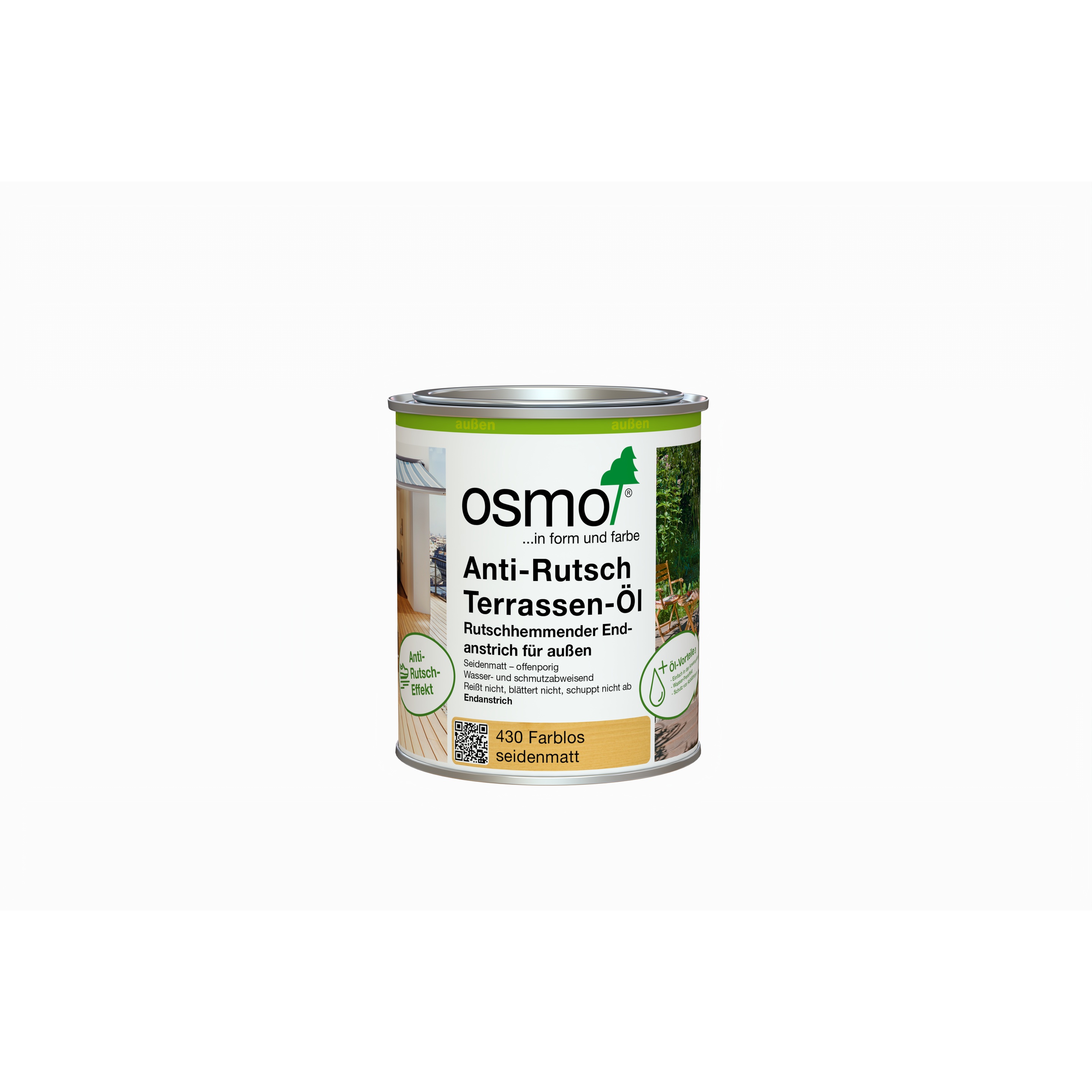 Osmo Anti-Rutsch Terrassen-Öl - Farblos 430_0 Osmo Anti-Rutsch Terrassen-Öl - Farblos 430_0