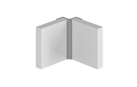Multipanel Profil Typ A - Innenecke - Silber matt_0 Multipanel Profil Typ A - Innenecke - Silber matt_0