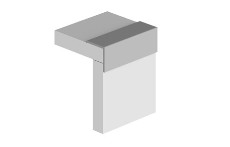 Multipanel Profil Typ 102 - Winkel - Silber matt_0