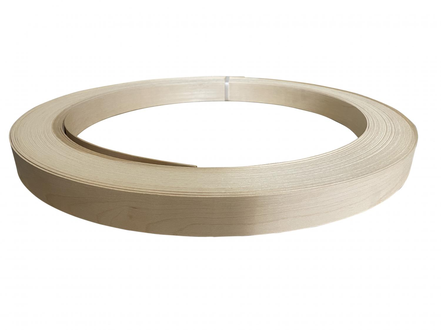 0,6/24 mm Ahorn europ., mit SK - Echtholzfurnierkante_0 0,6/24 mm Ahorn europ., mit SK - Echtholzfurnierkante_0