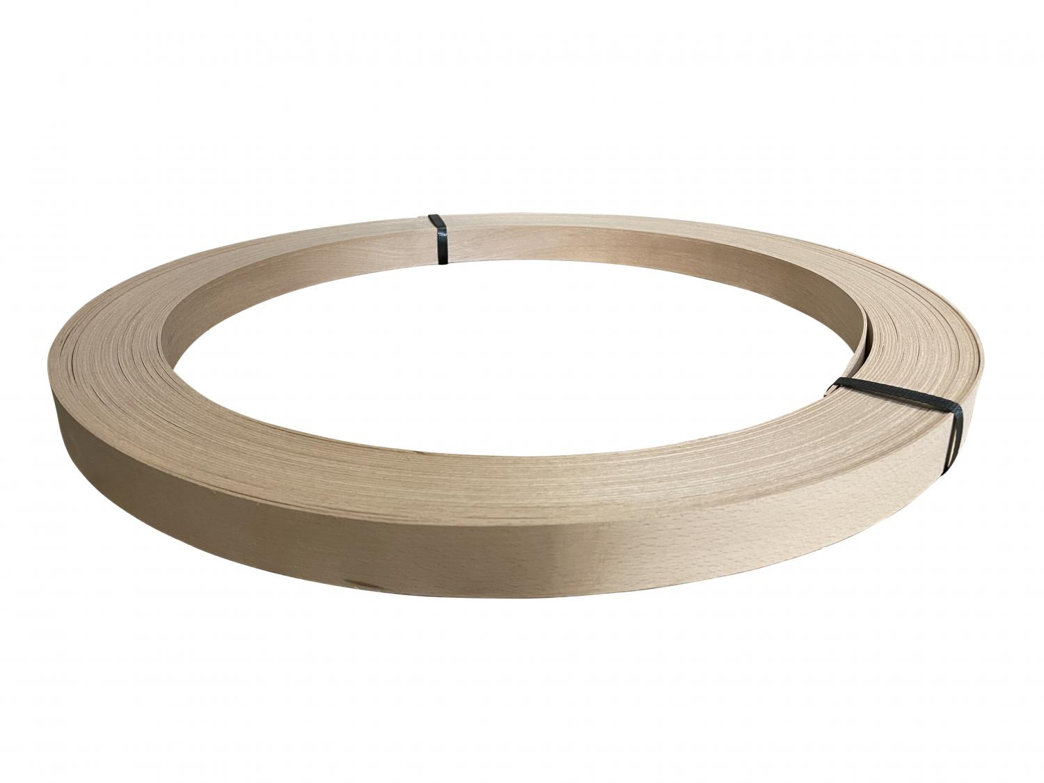 0,6/42 mm Buche, mit SK - Echtholzfurnierkante_0 0,6/42 mm Buche, mit SK - Echtholzfurnierkante_0
