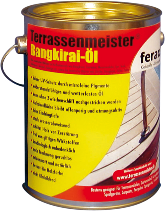 Ferax Bangkirai-Öl, mit UV-Schutz_0 Ferax Bangkirai-Öl, mit UV-Schutz_0