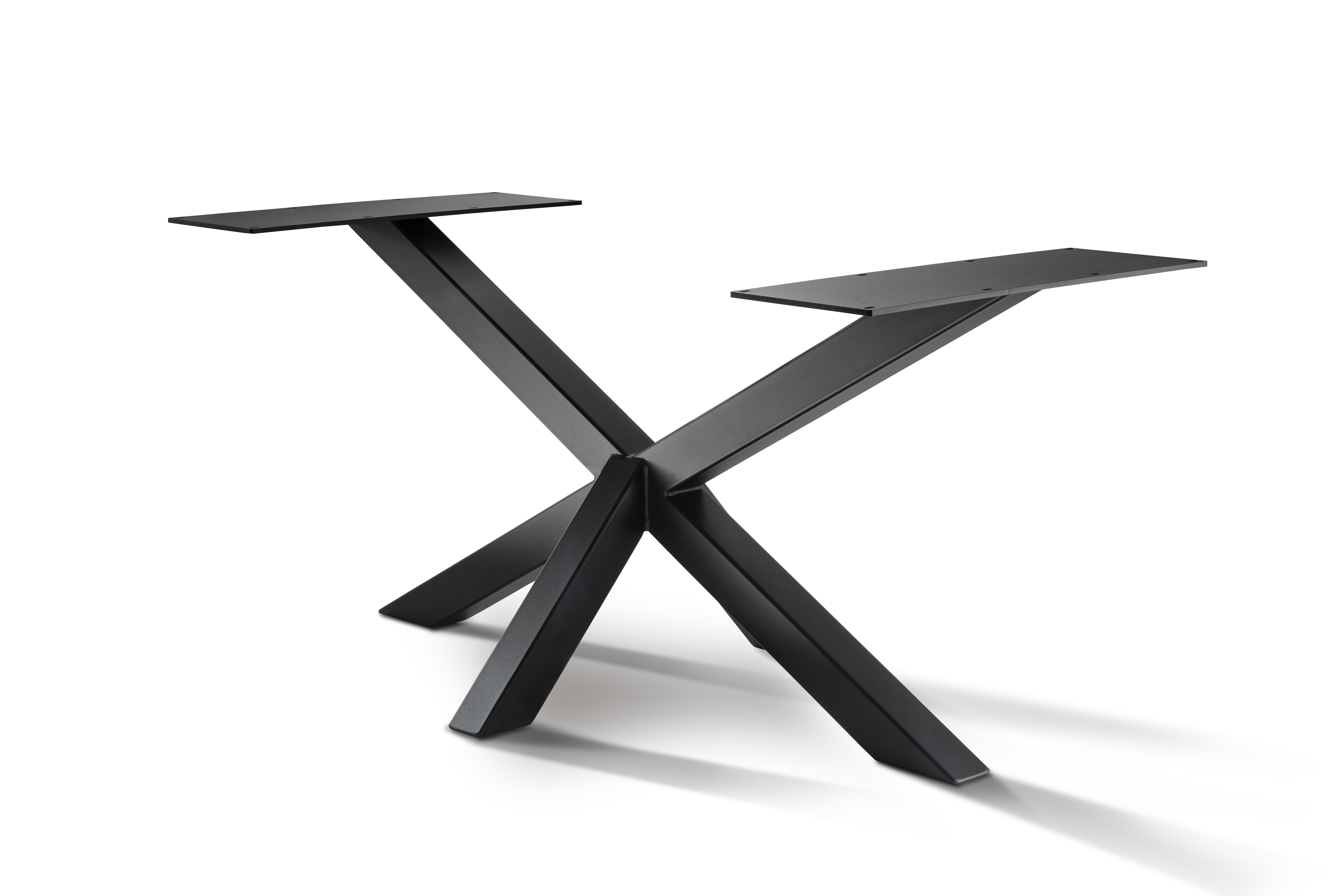 70 cm Tischgestell Mammoet - matt schwarz pulverbeschichtet_0