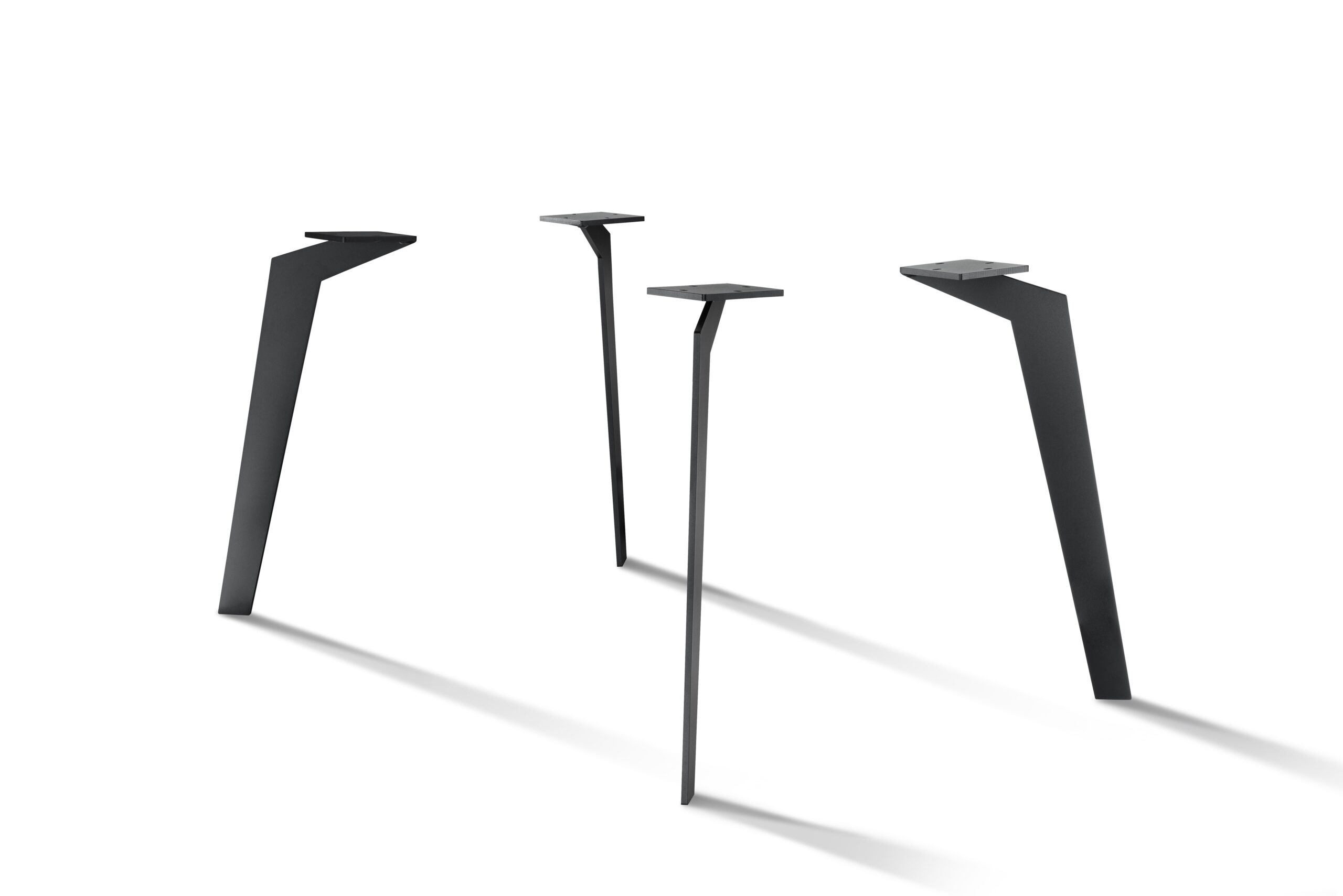 68 cm Tischgestell Zebra - matt schwarz pulverbeschichtet_0 68 cm Tischgestell Zebra - matt schwarz pulverbeschichtet_0