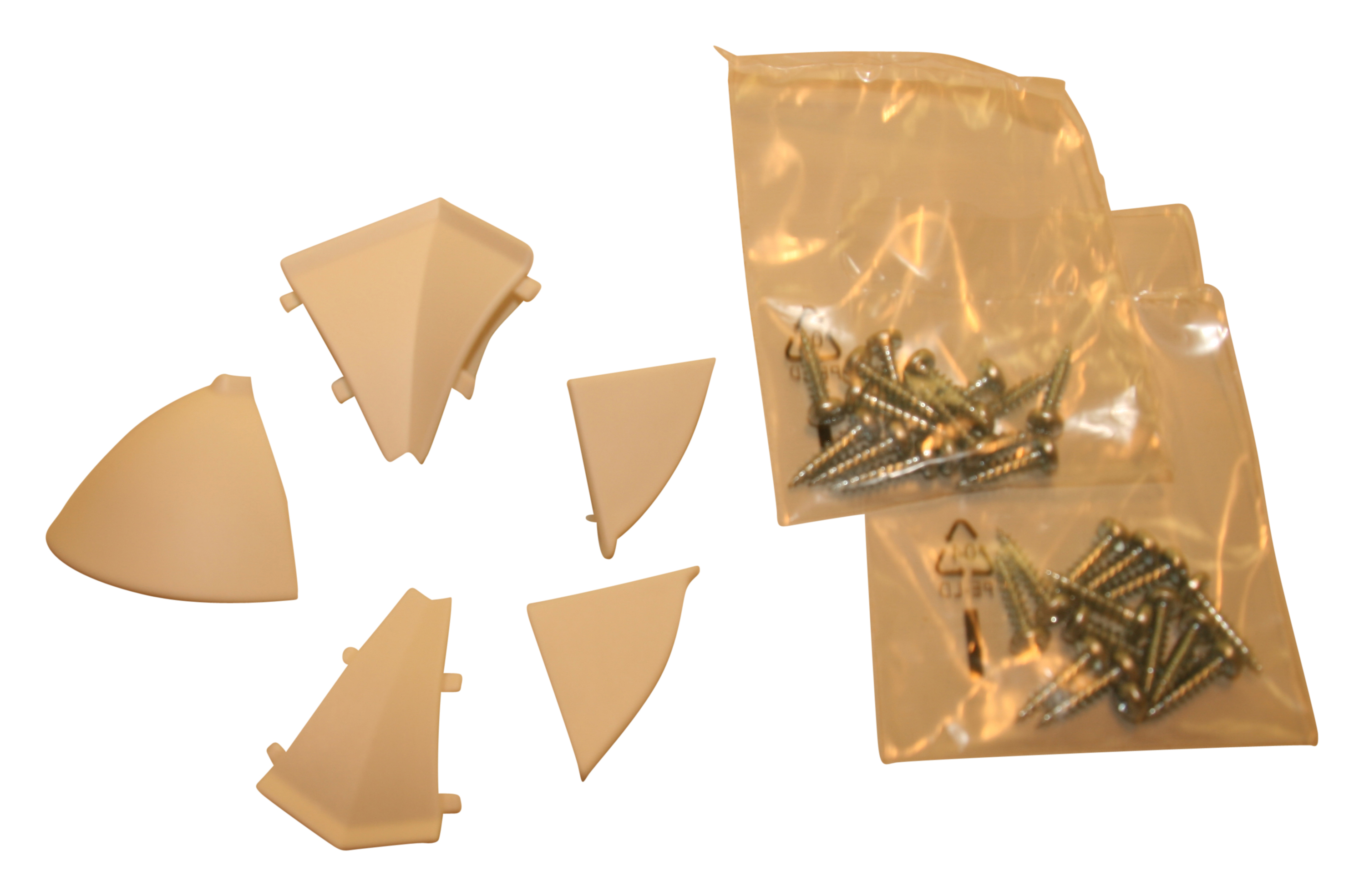 Egger Formteileset - weiß AC 01_0 Egger Formteileset - weiß AC 01_0