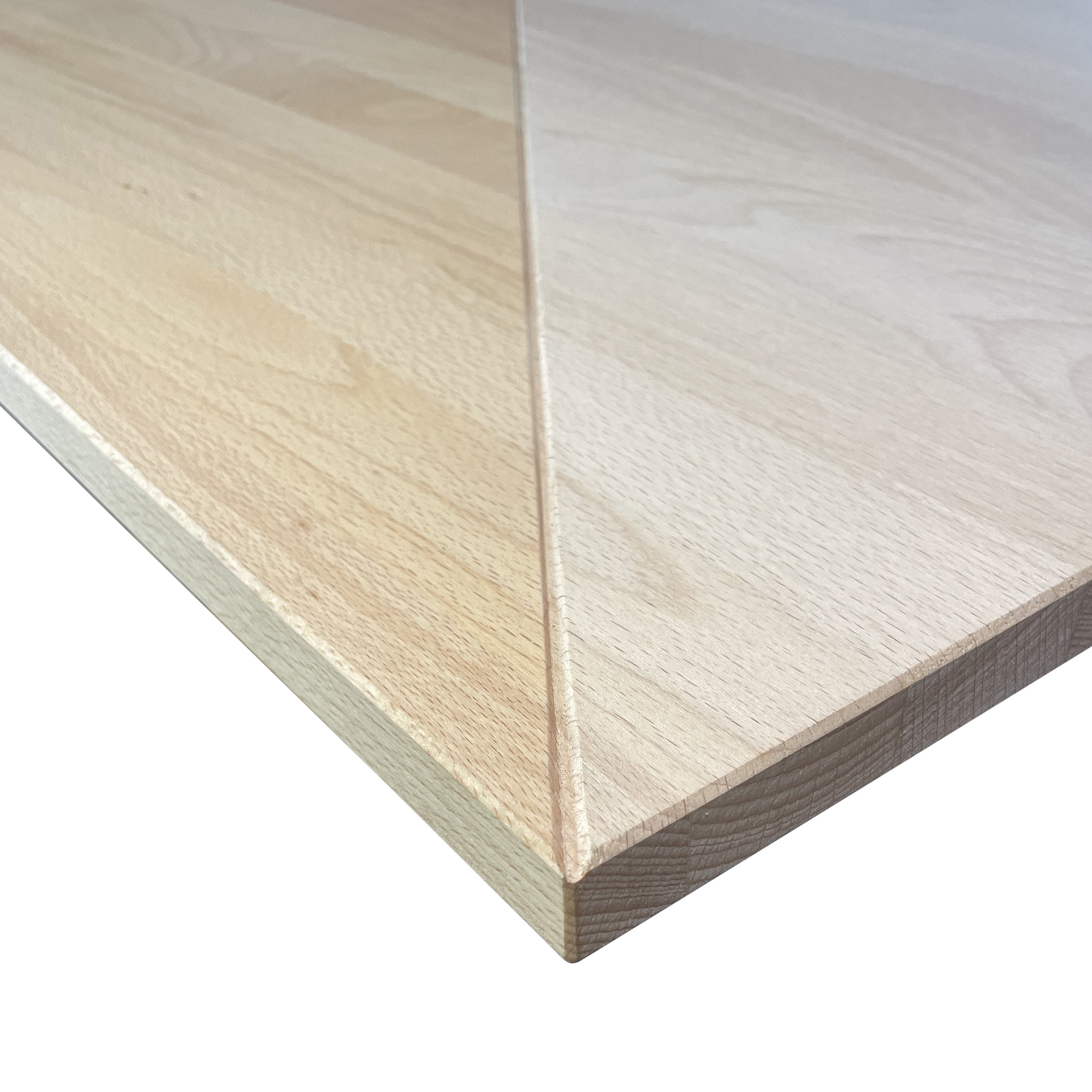 19 mm Buche Leimholzplatte, A/B, durchgehende Lamellen_0