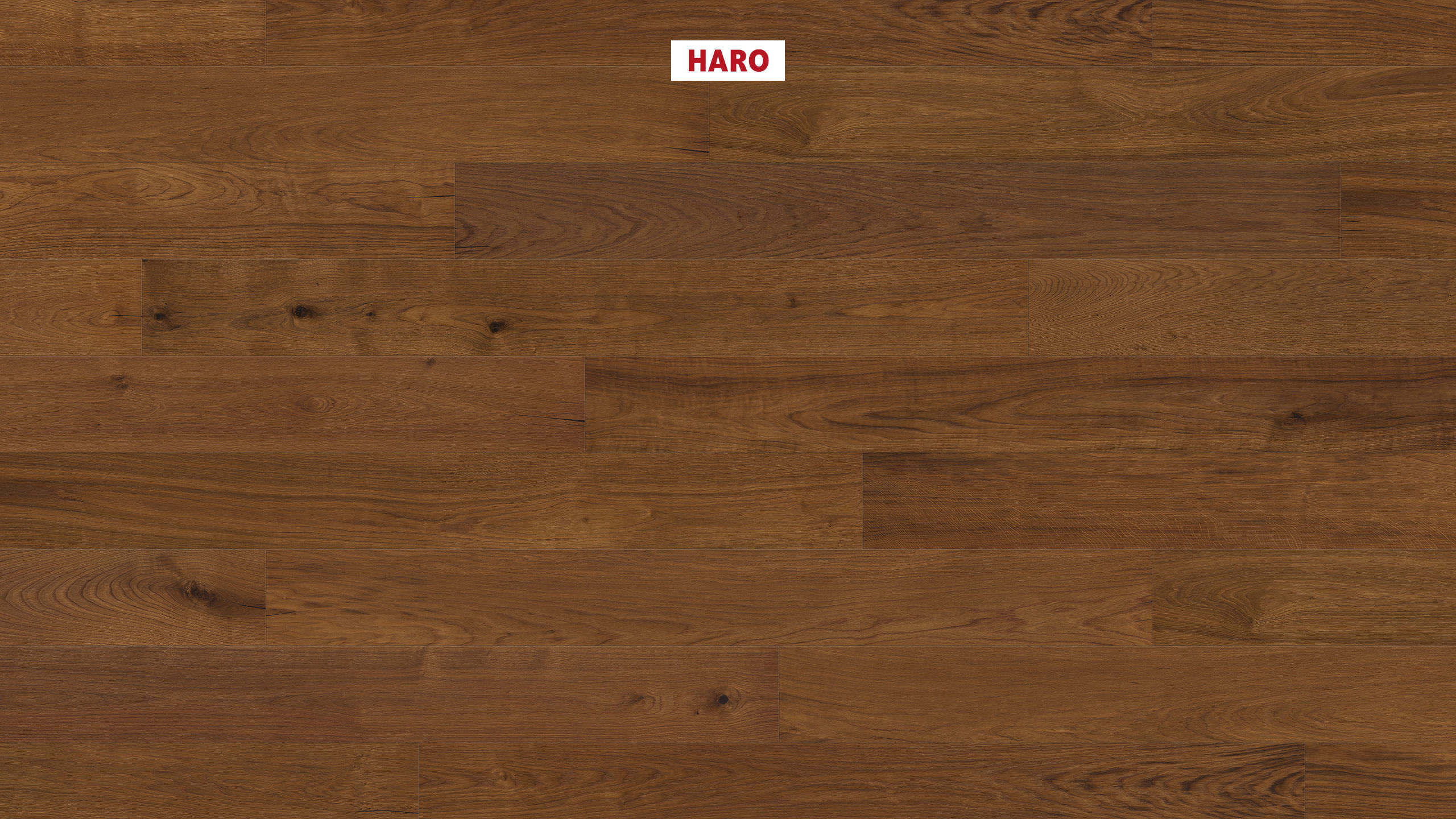 13,5 mm HARO Parkett Serie 4000 - Bernsteineiche Sauvage, strukturiert 4V_0